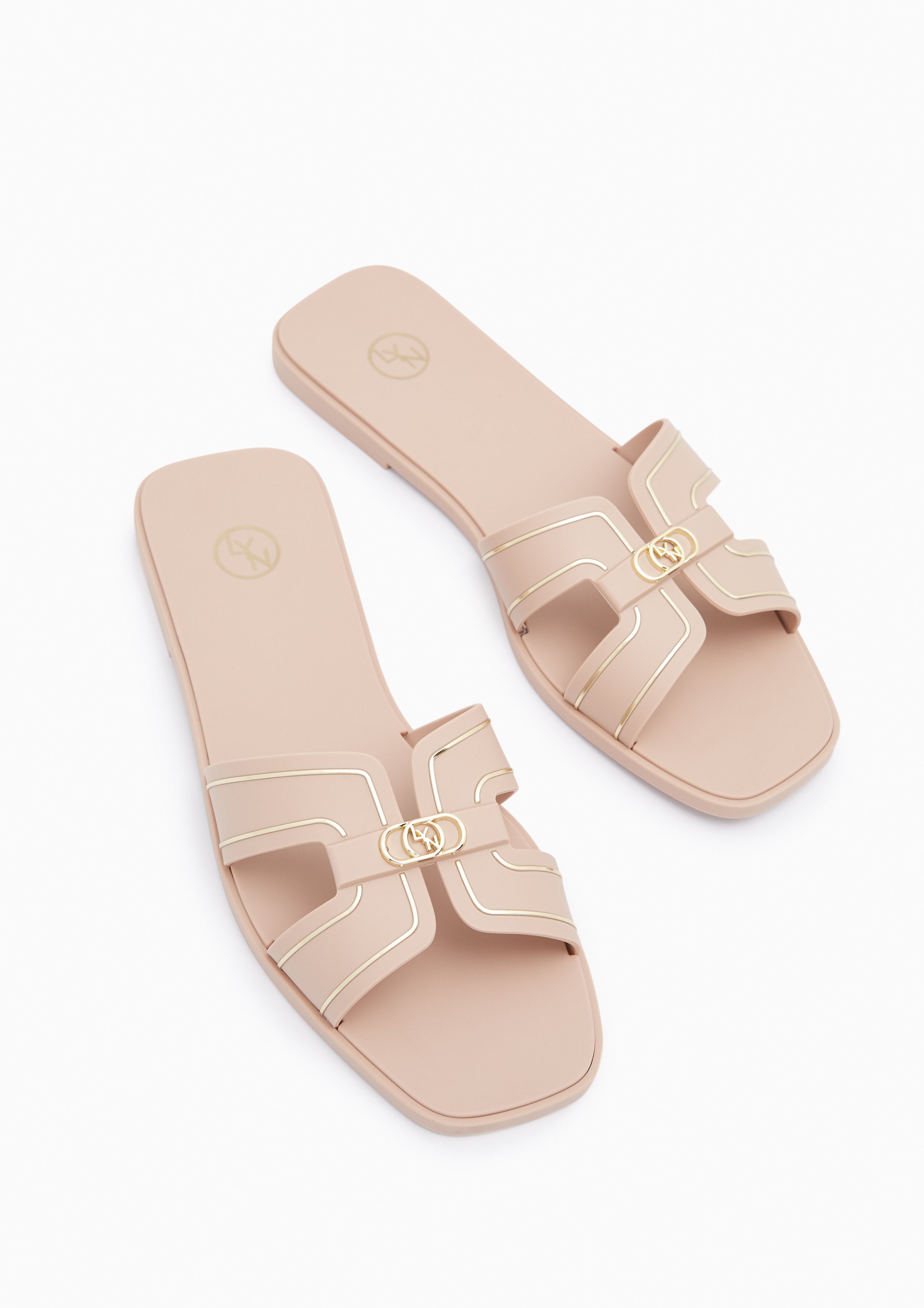 Hey Jelly Sandals Light Brown - Lyn TH