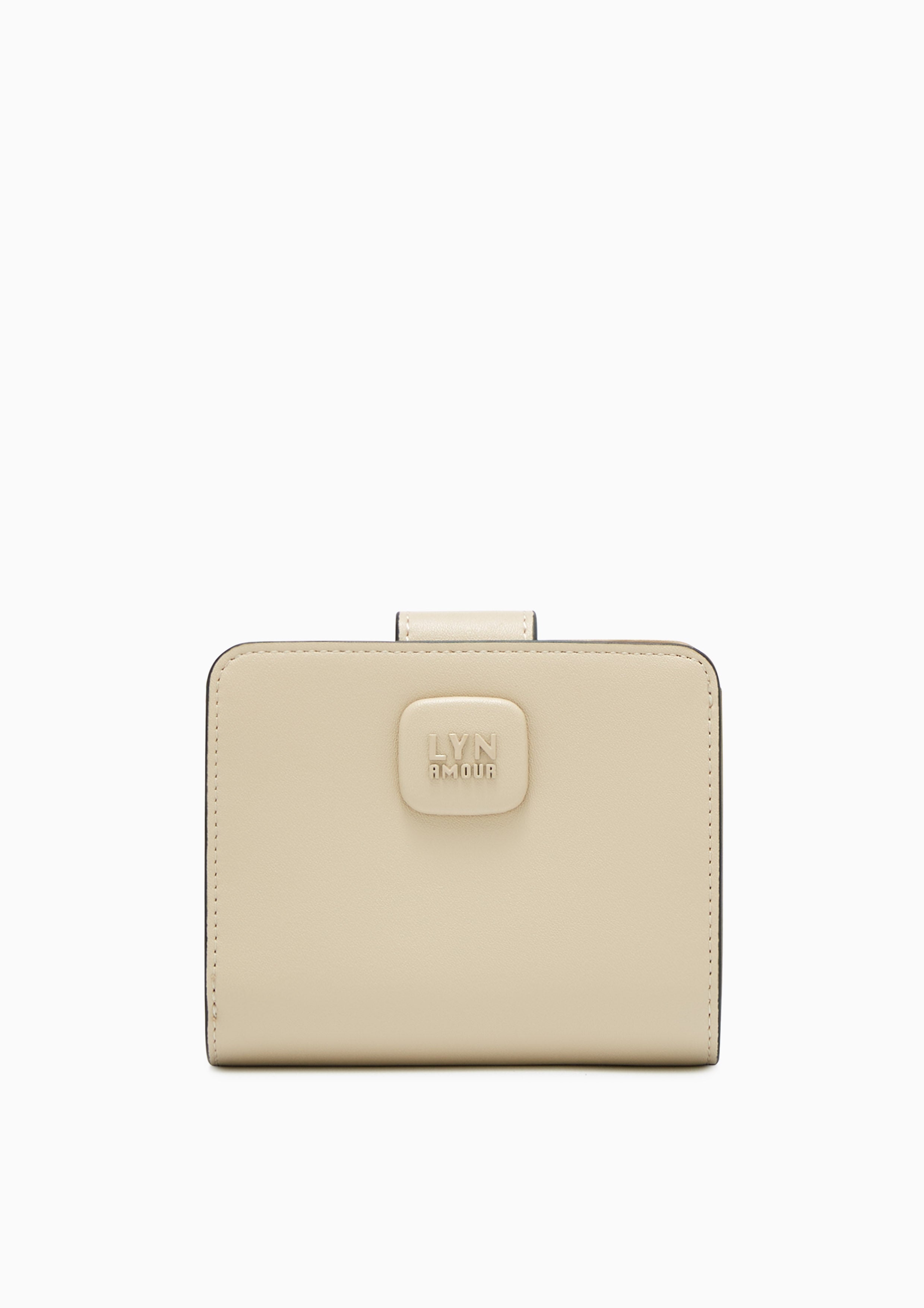 Ivy Short Wallet Beige - Lyn TH