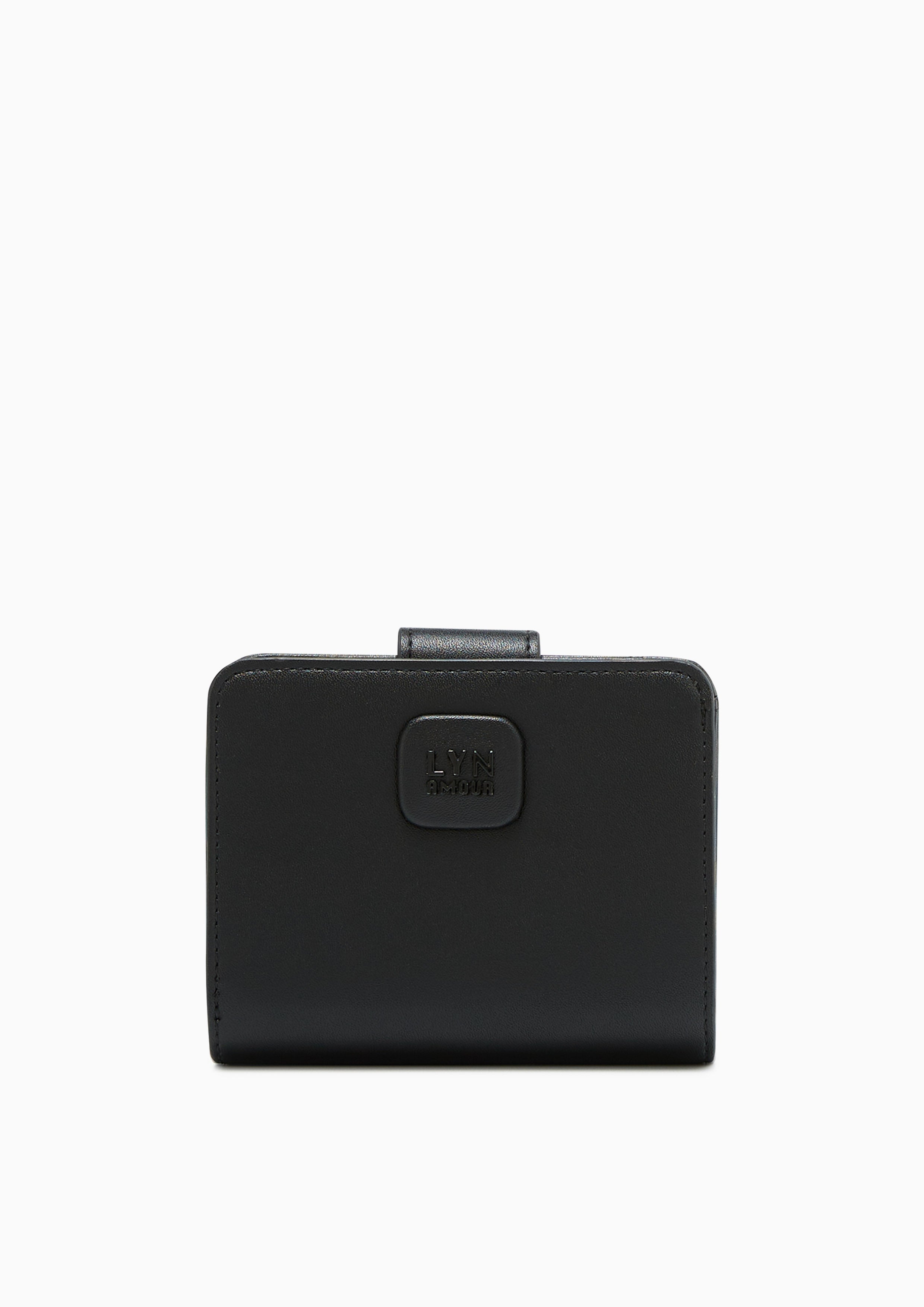 Ivy Short Wallet Black - Lyn TH