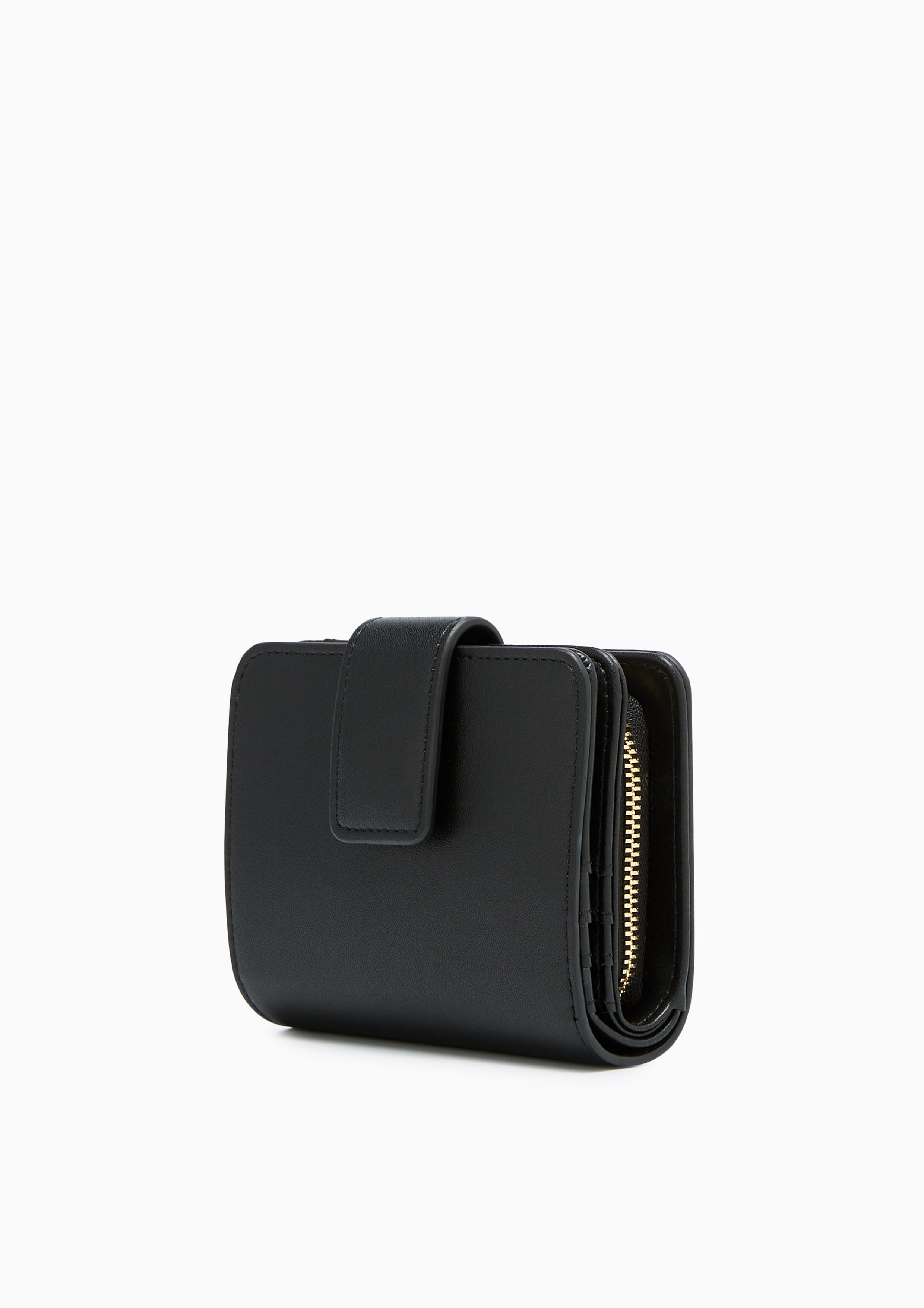 Ivy Short Wallet Black - Lyn TH