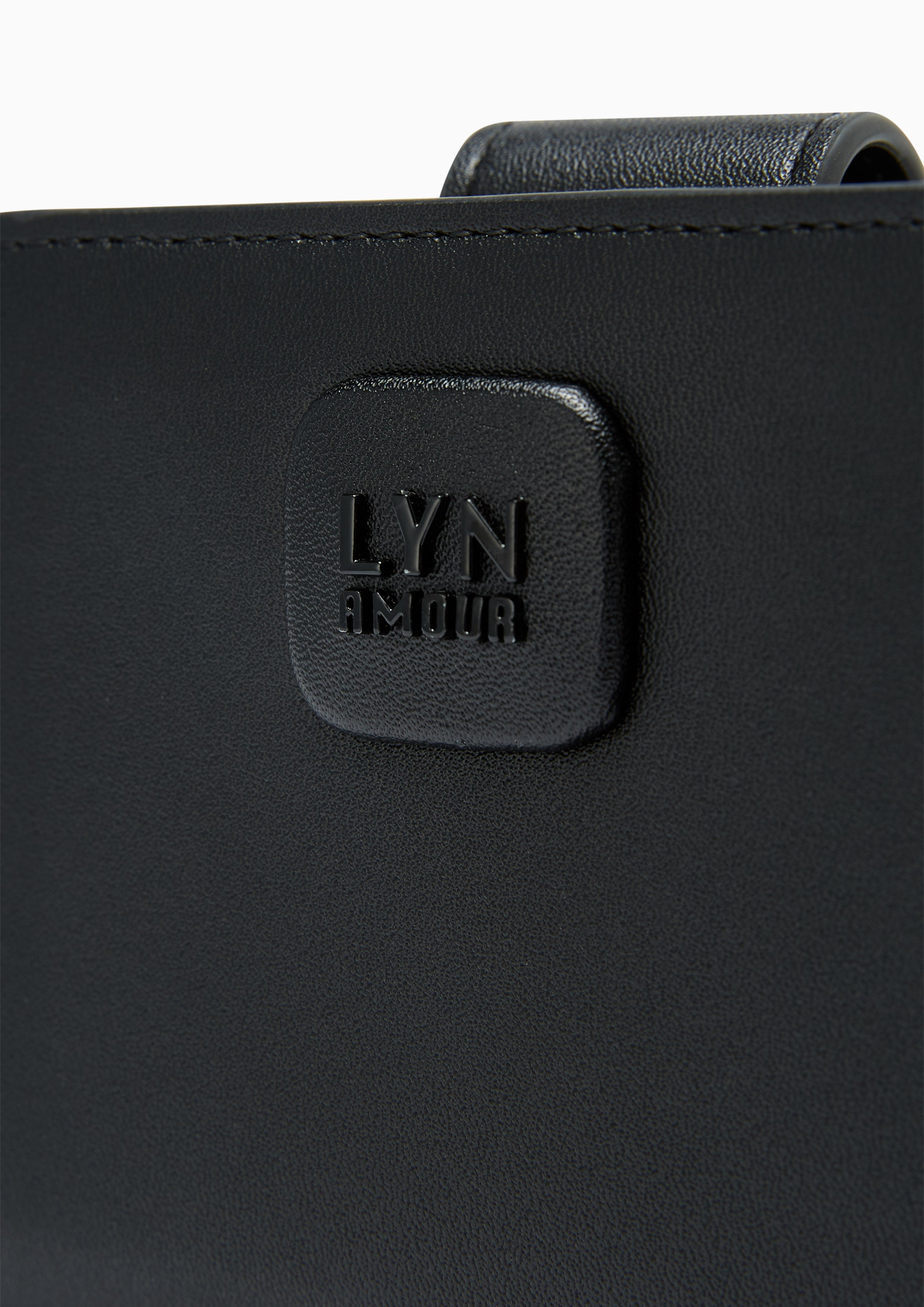 Ivy Short Wallet Black - Lyn TH