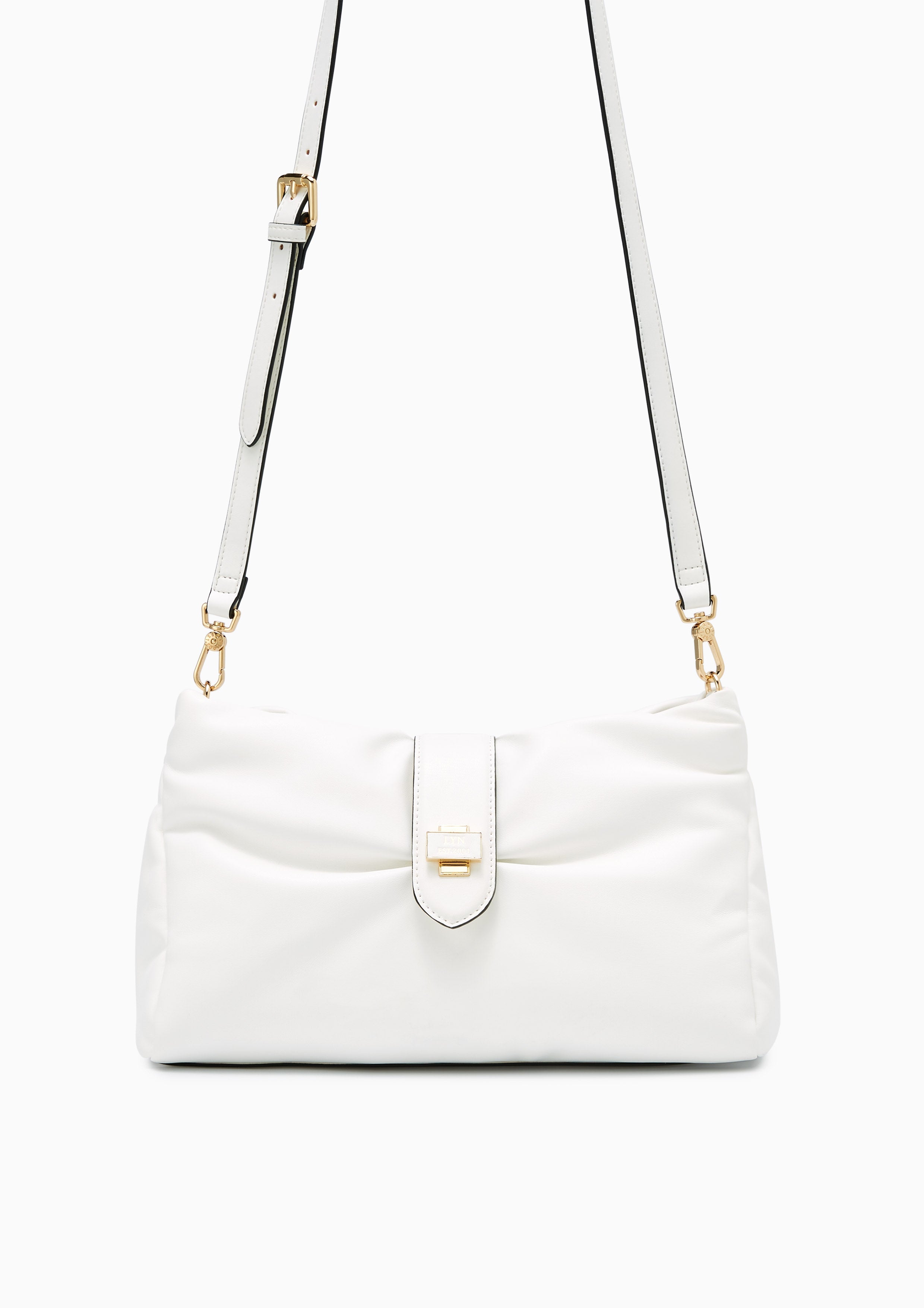 Pasha Crossbody Bag Ivory - Lyn TH