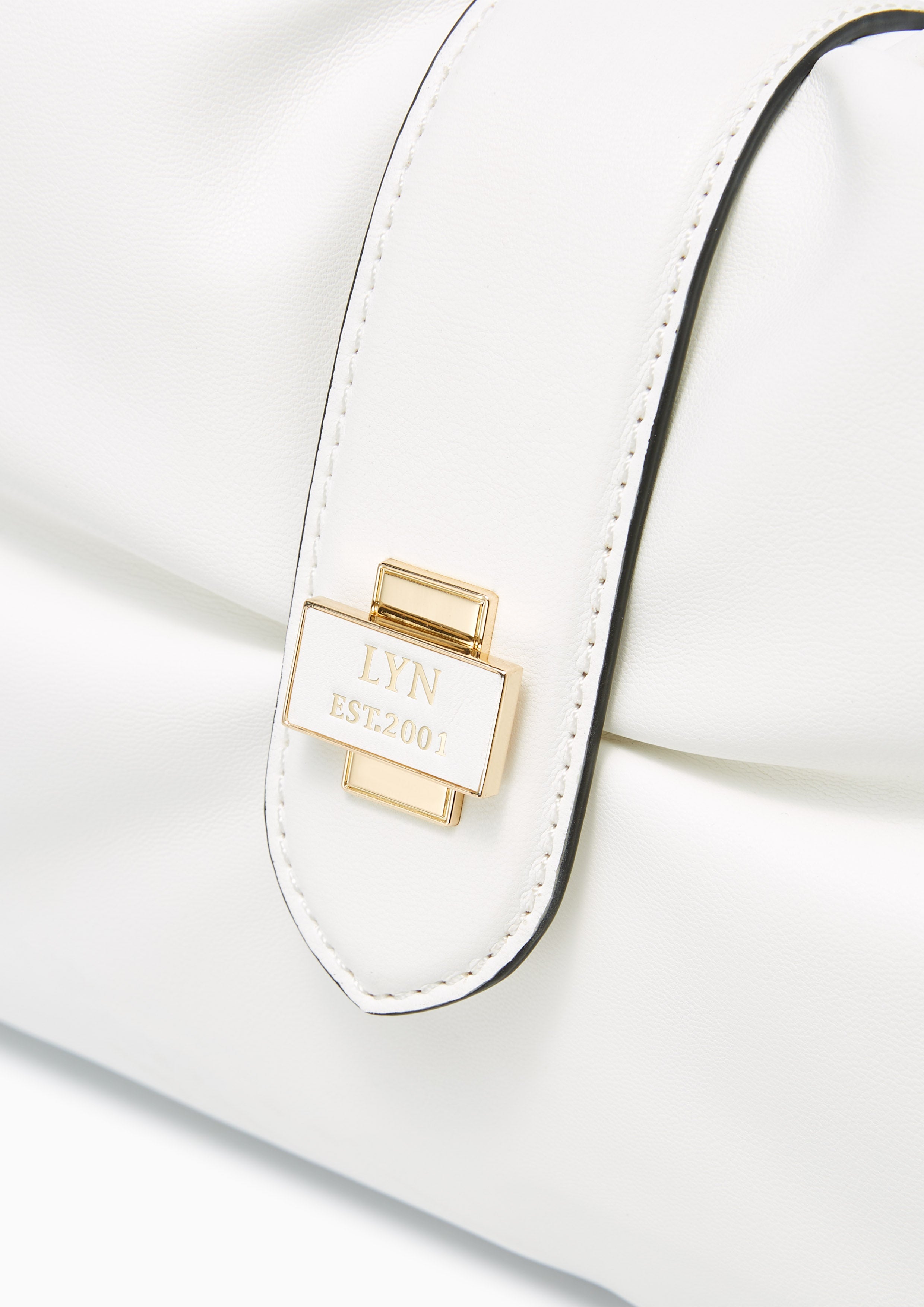 Pasha Crossbody Bag Ivory - Lyn TH