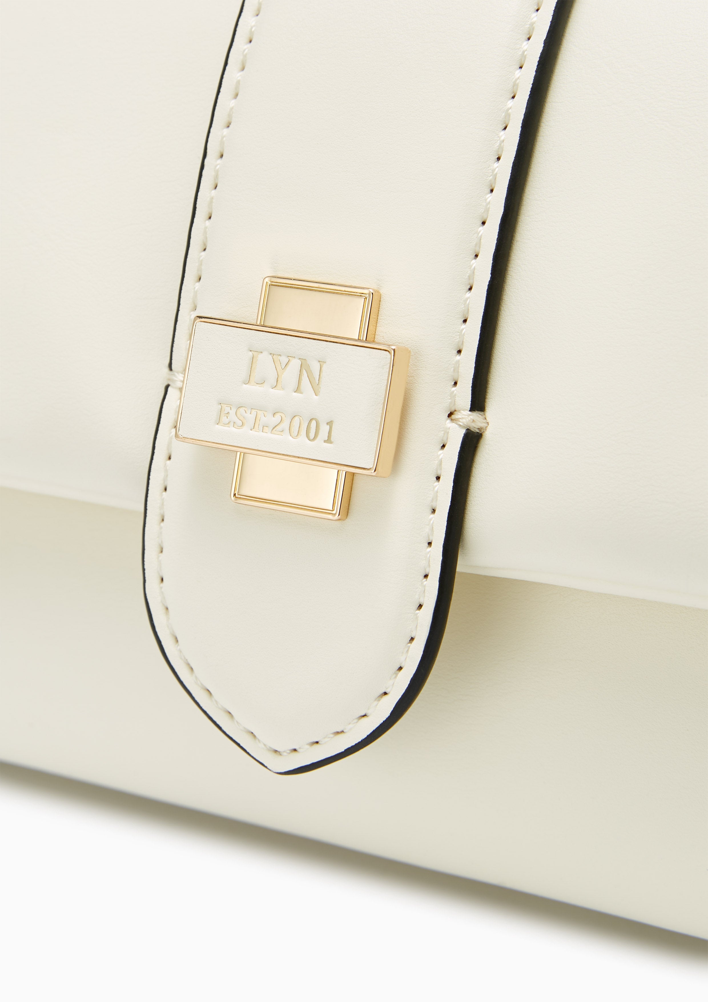 Pasha Shoulder Bag Ivory - Lyn TH