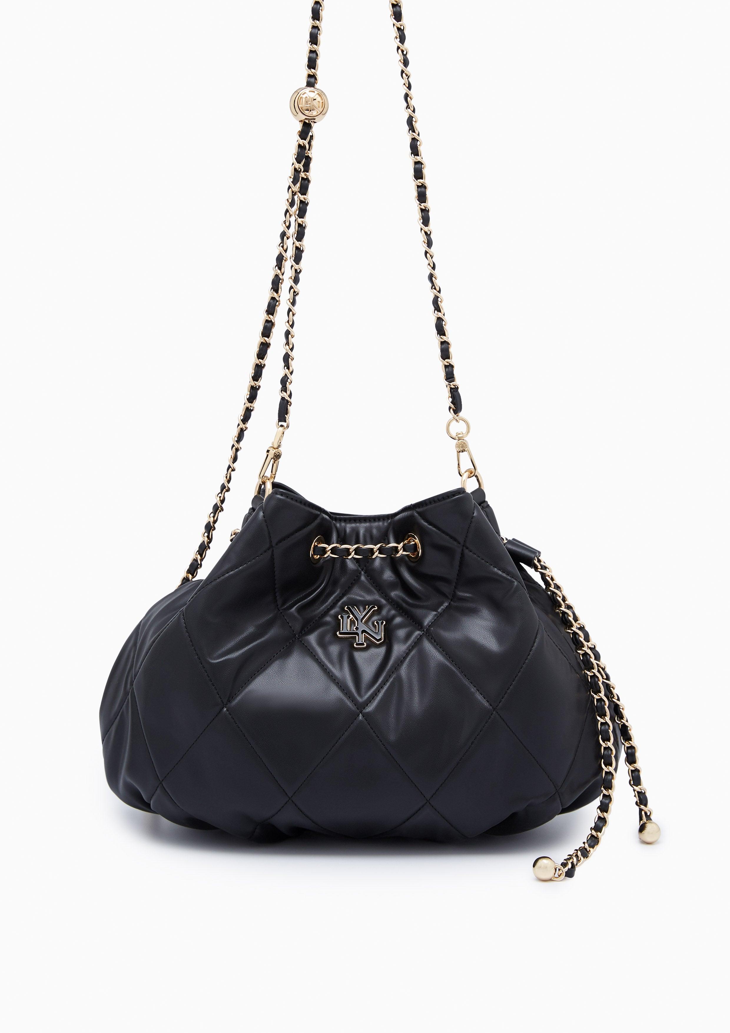 Sabrina L Crossbody Bag Black - Lyn TH