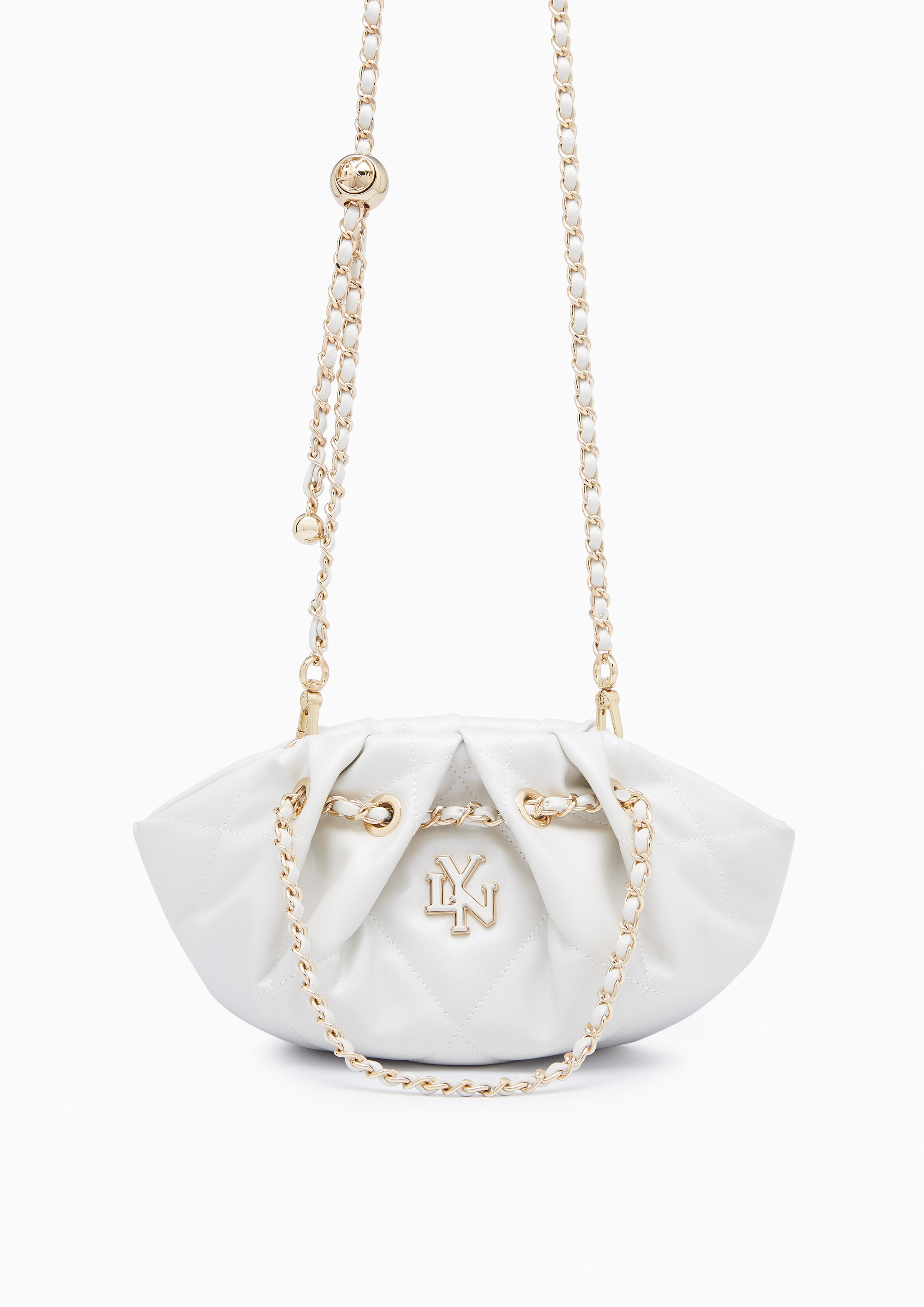 Sabrina S Crossbody Bag Ivory - Lyn TH