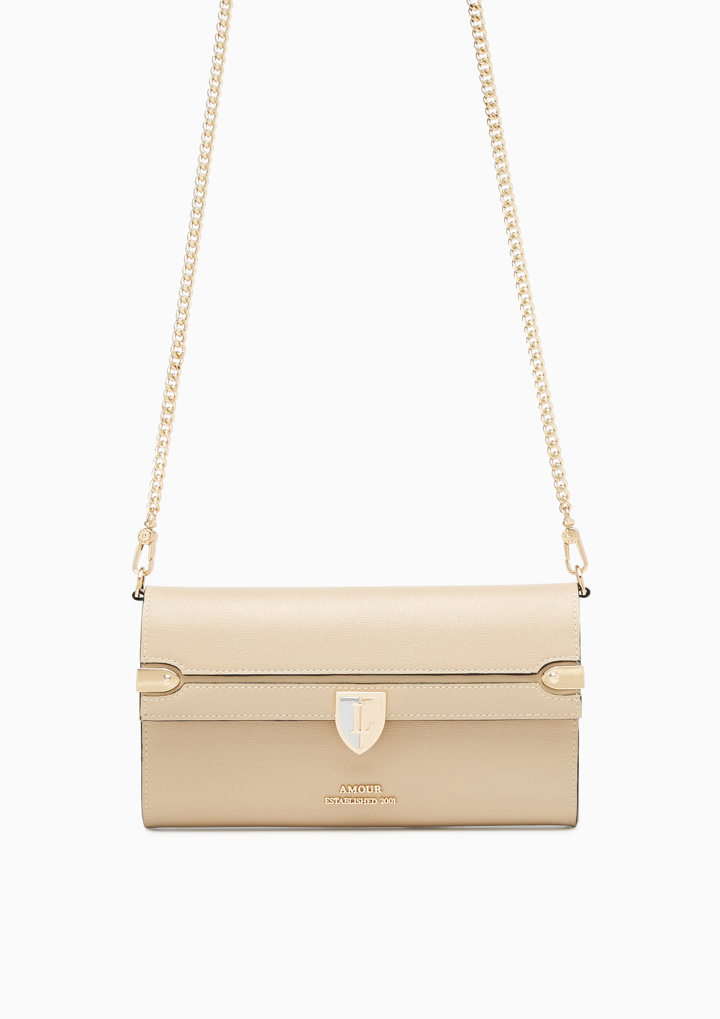 Vezio Clutch Beige - Lyn TH