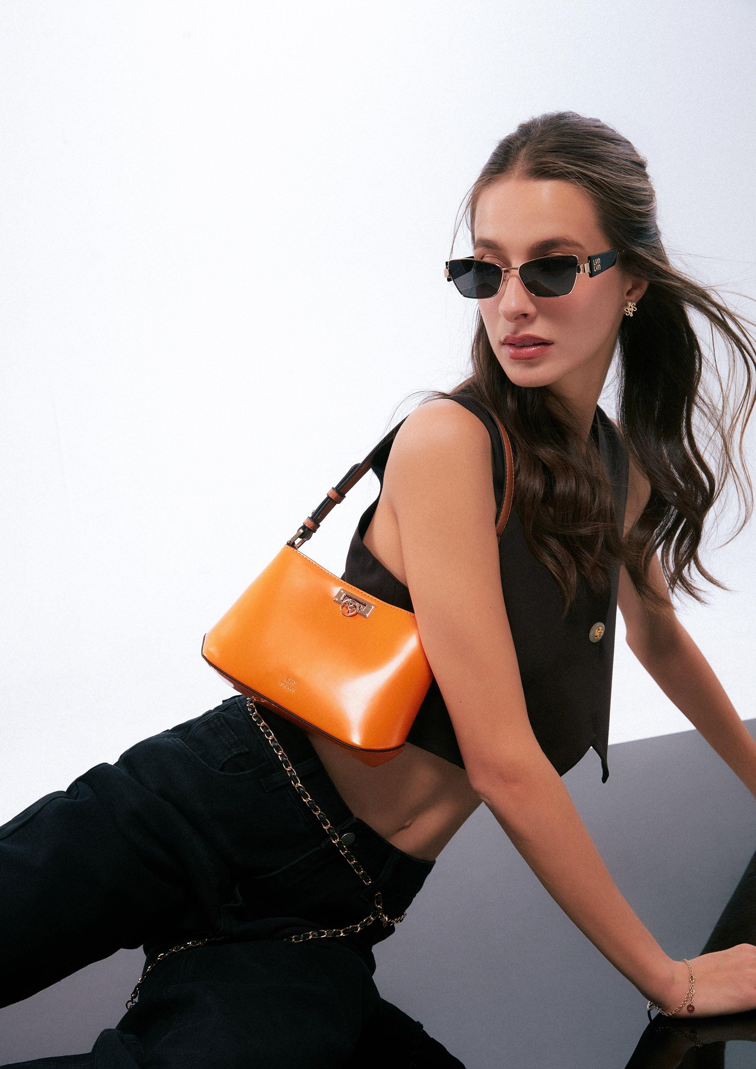 Alana Shoulder Bag Orange - Lyn TH