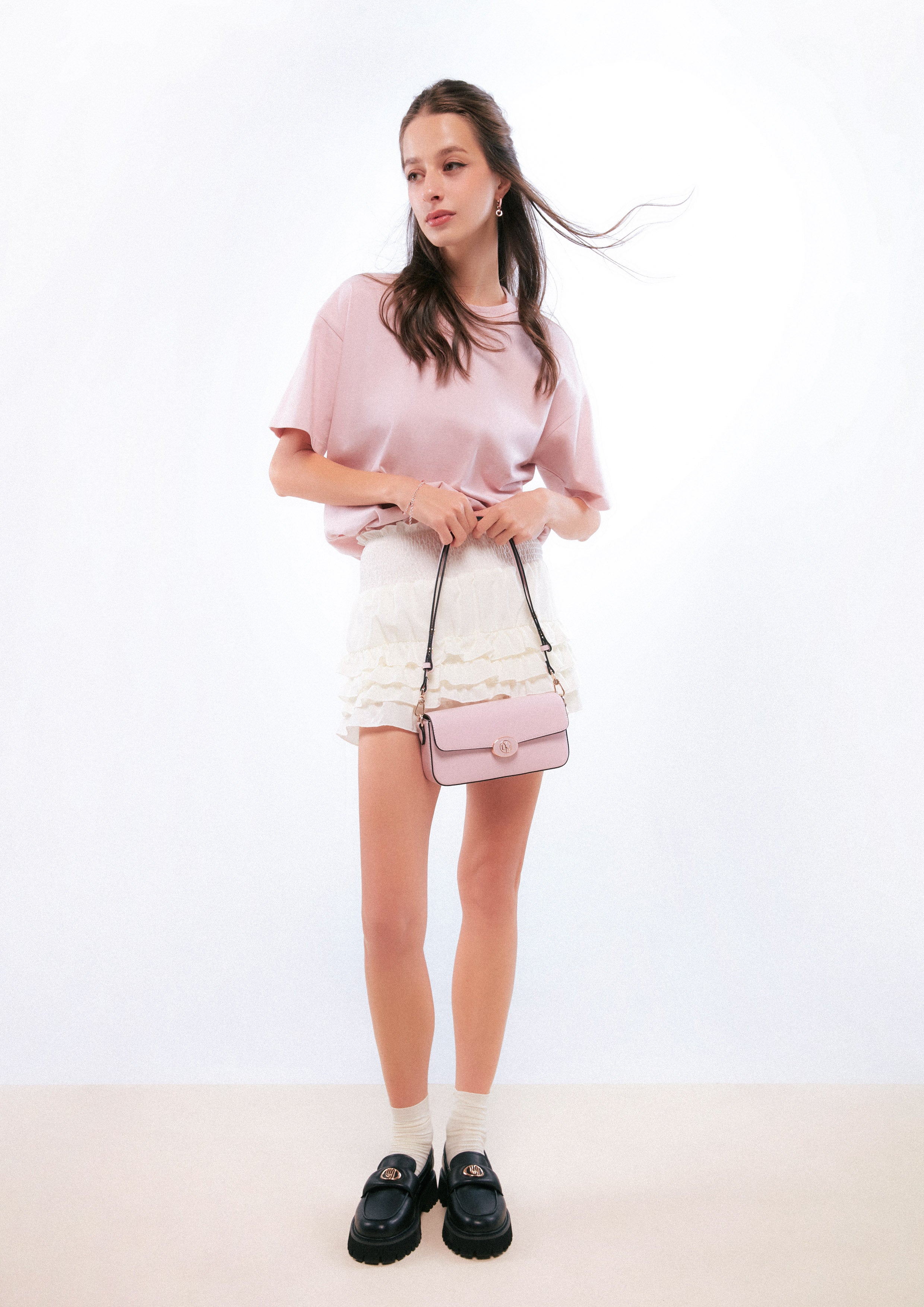 Alice Shoulder Bag Shoulderbag Pink - Lyn TH