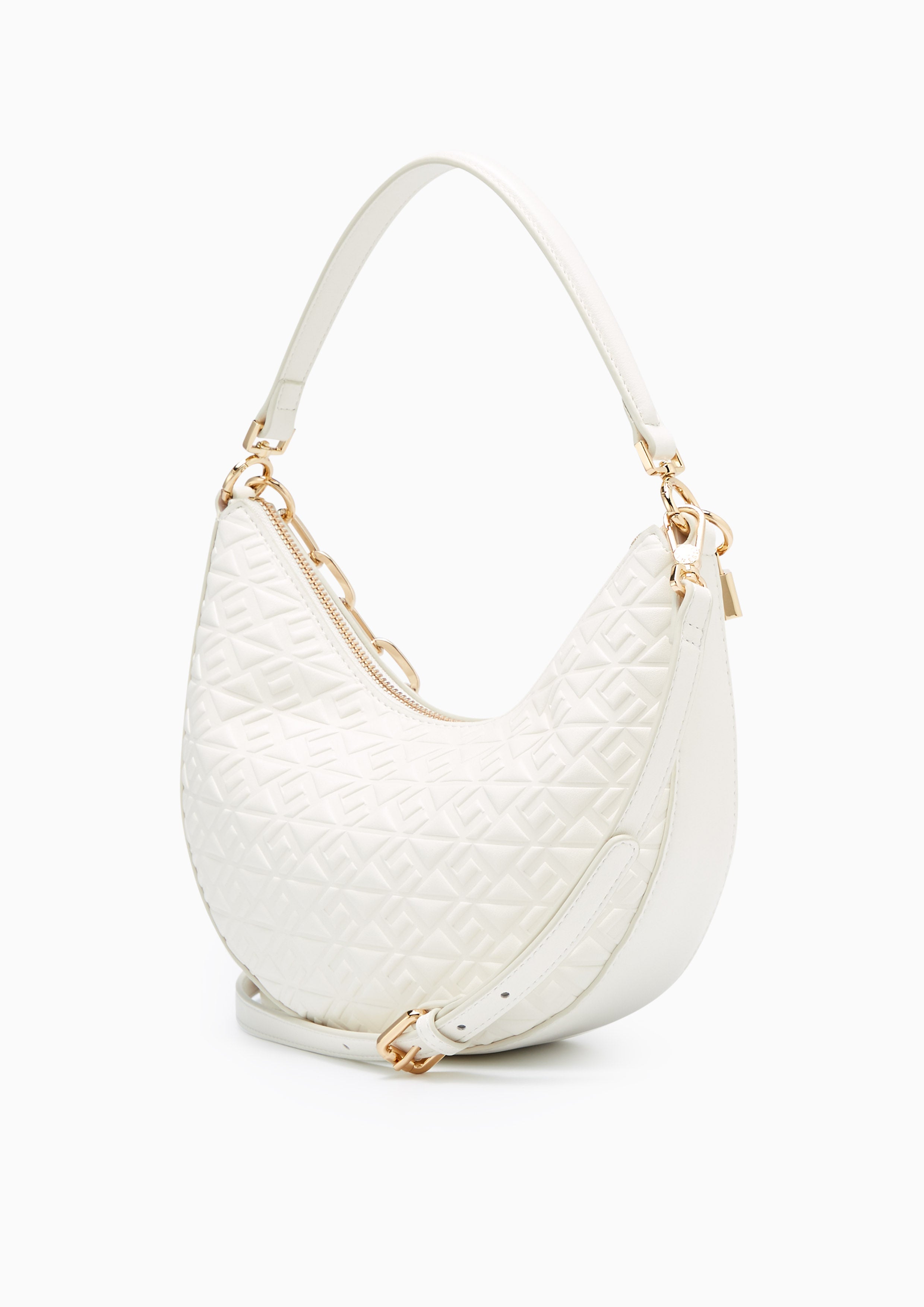 Monas M Shoulder Bag Ivory - Lyn TH