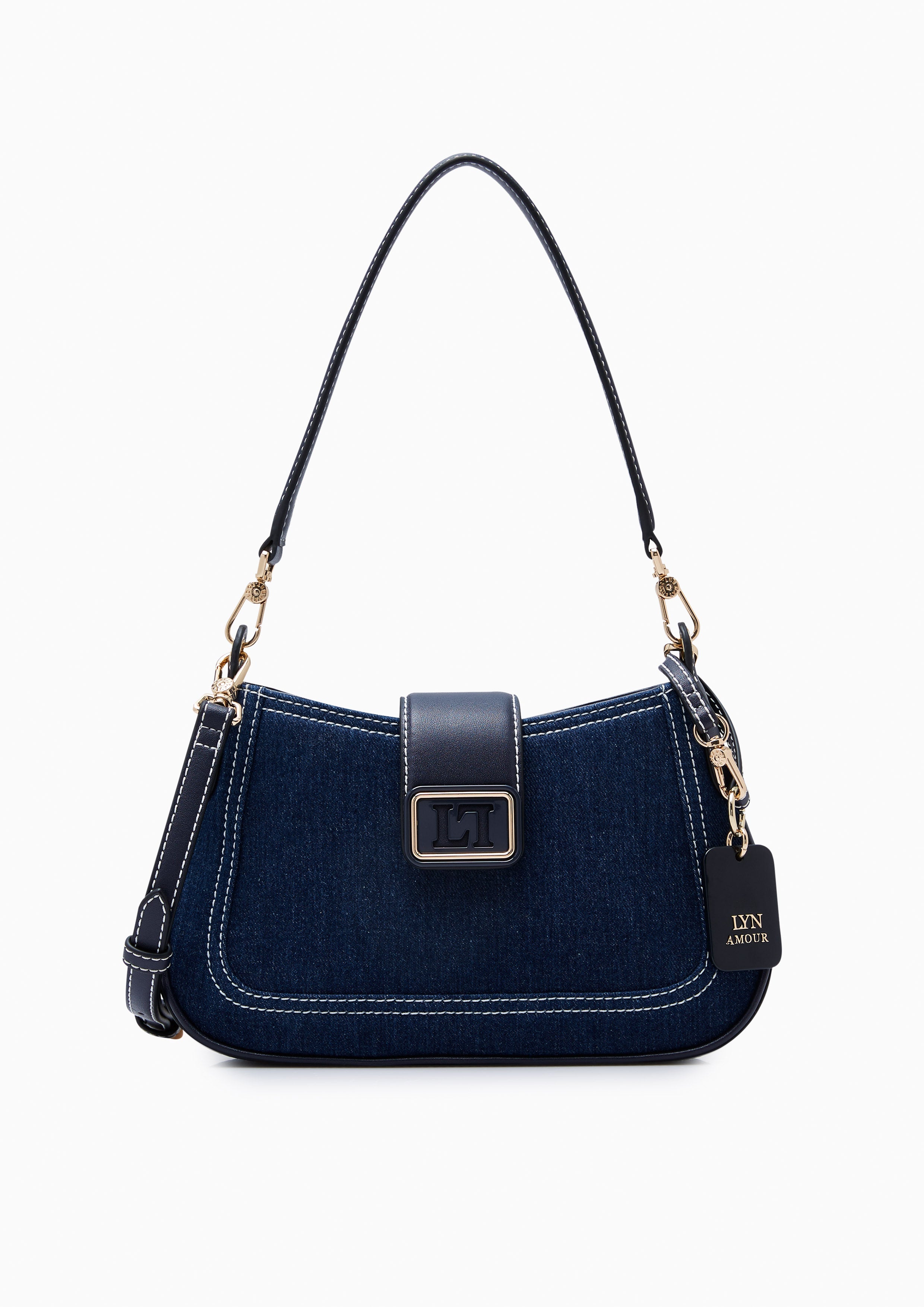 Taryn Shoulder Bag Blue - Lyn TH