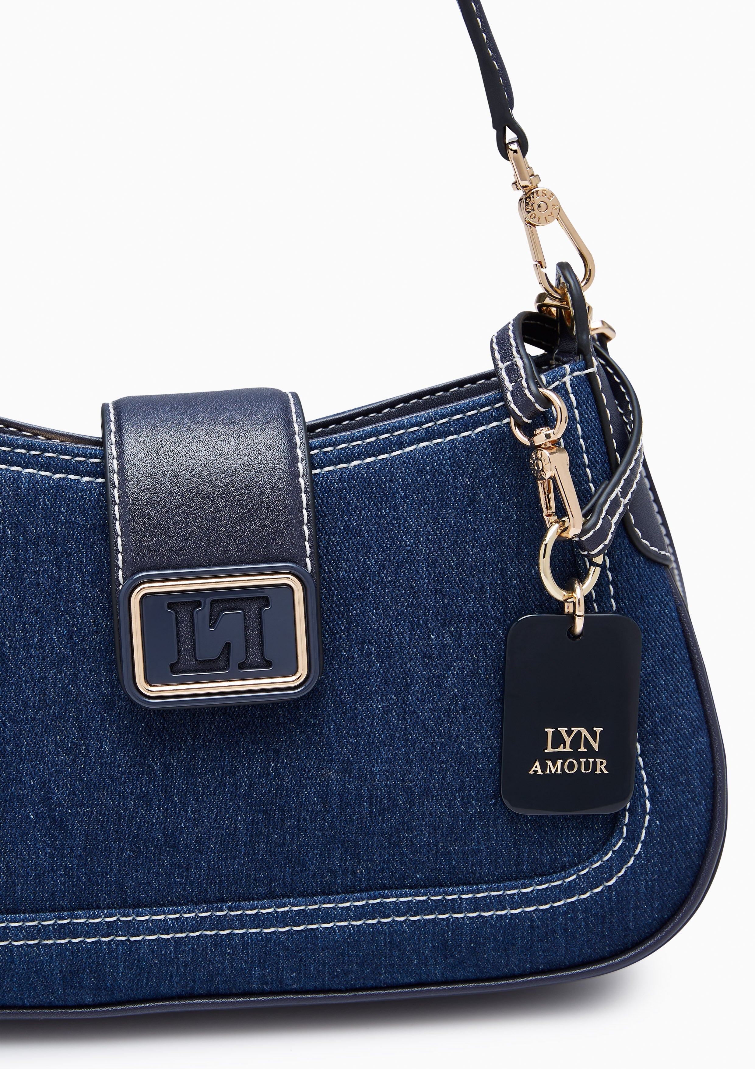 Taryn Shoulder Bag Blue - Lyn TH