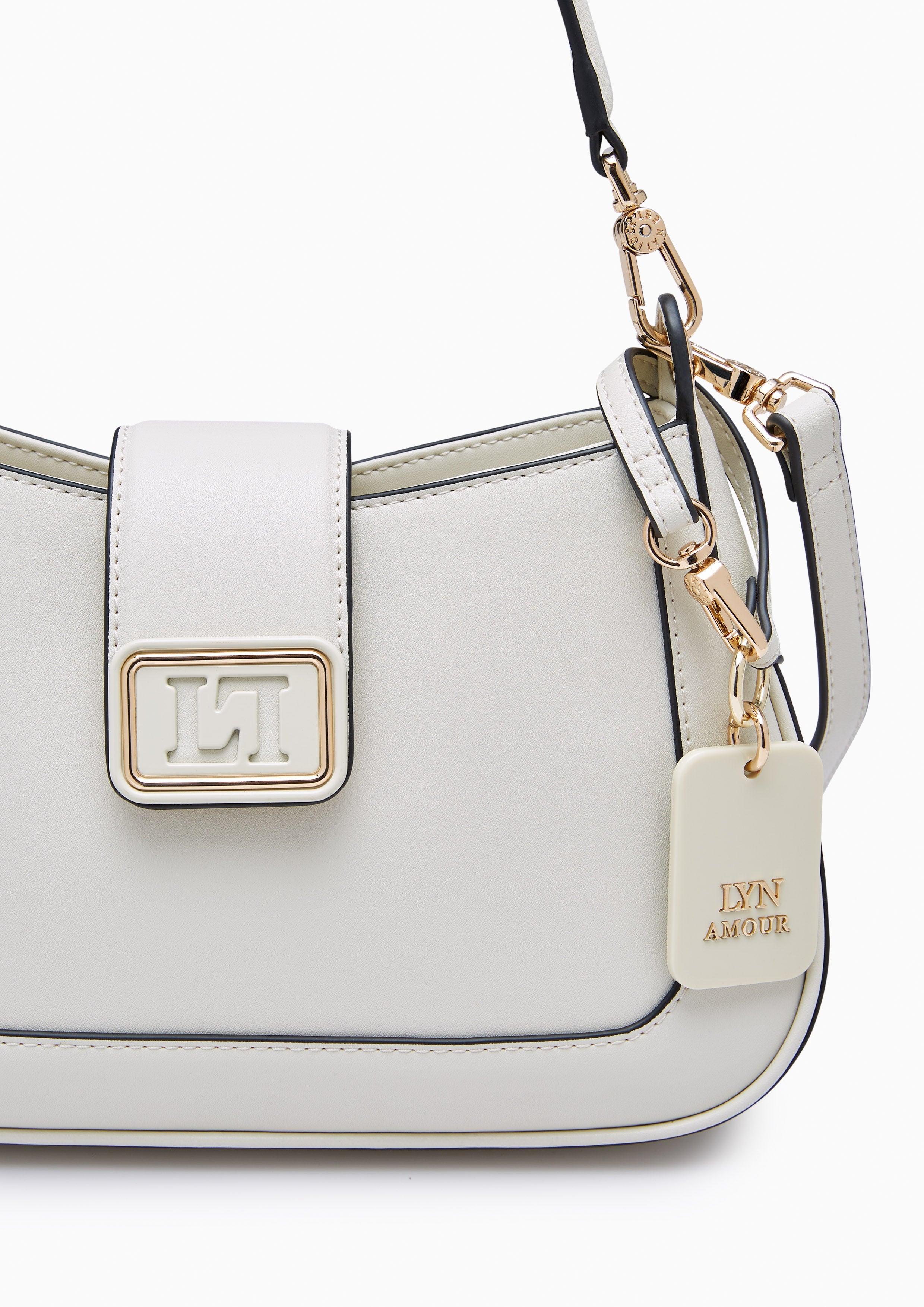 Taryn Shoulder Bag Ivory - Lyn TH