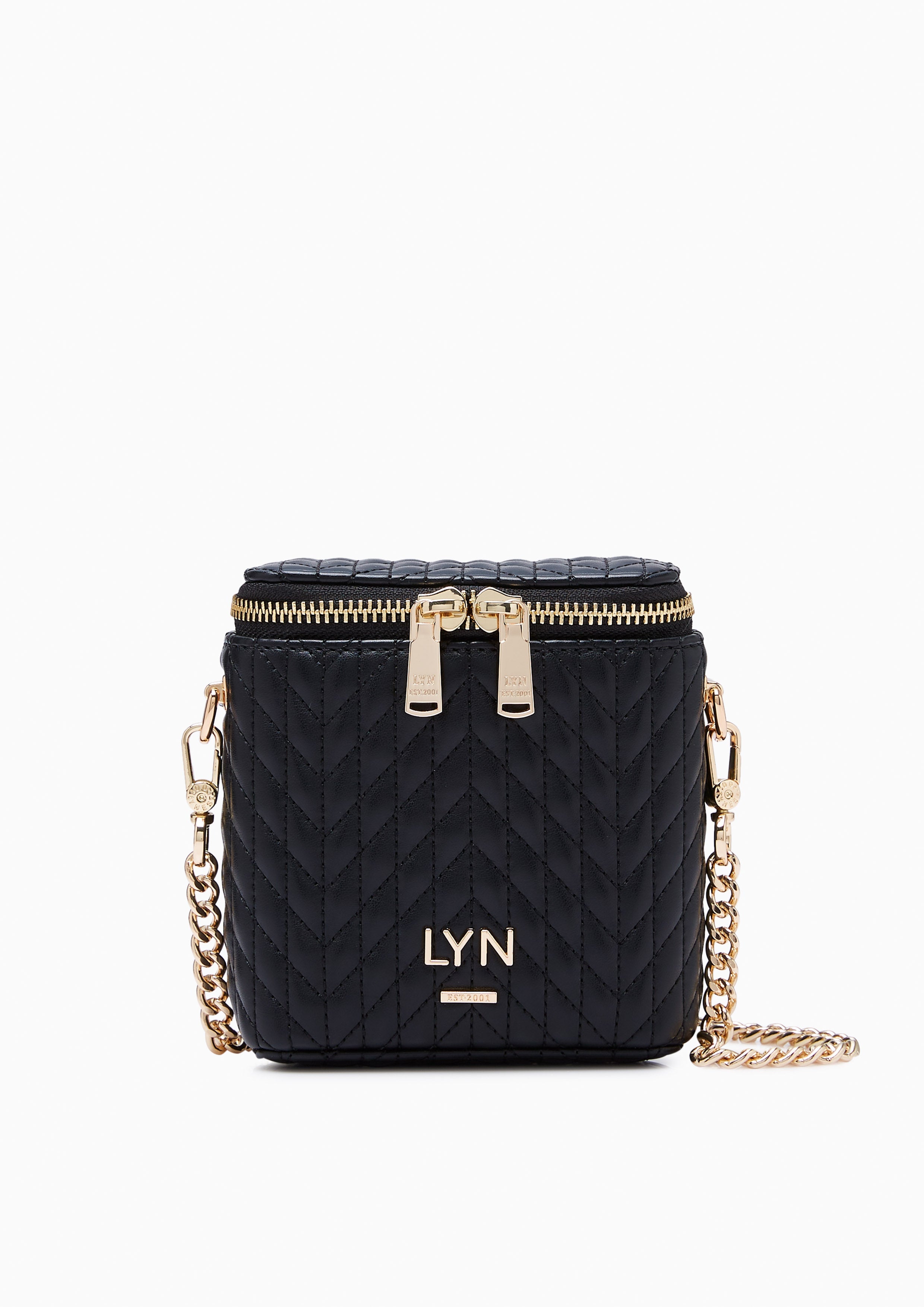 Cherri Veanity Crossbody Bag Black - Lyn TH