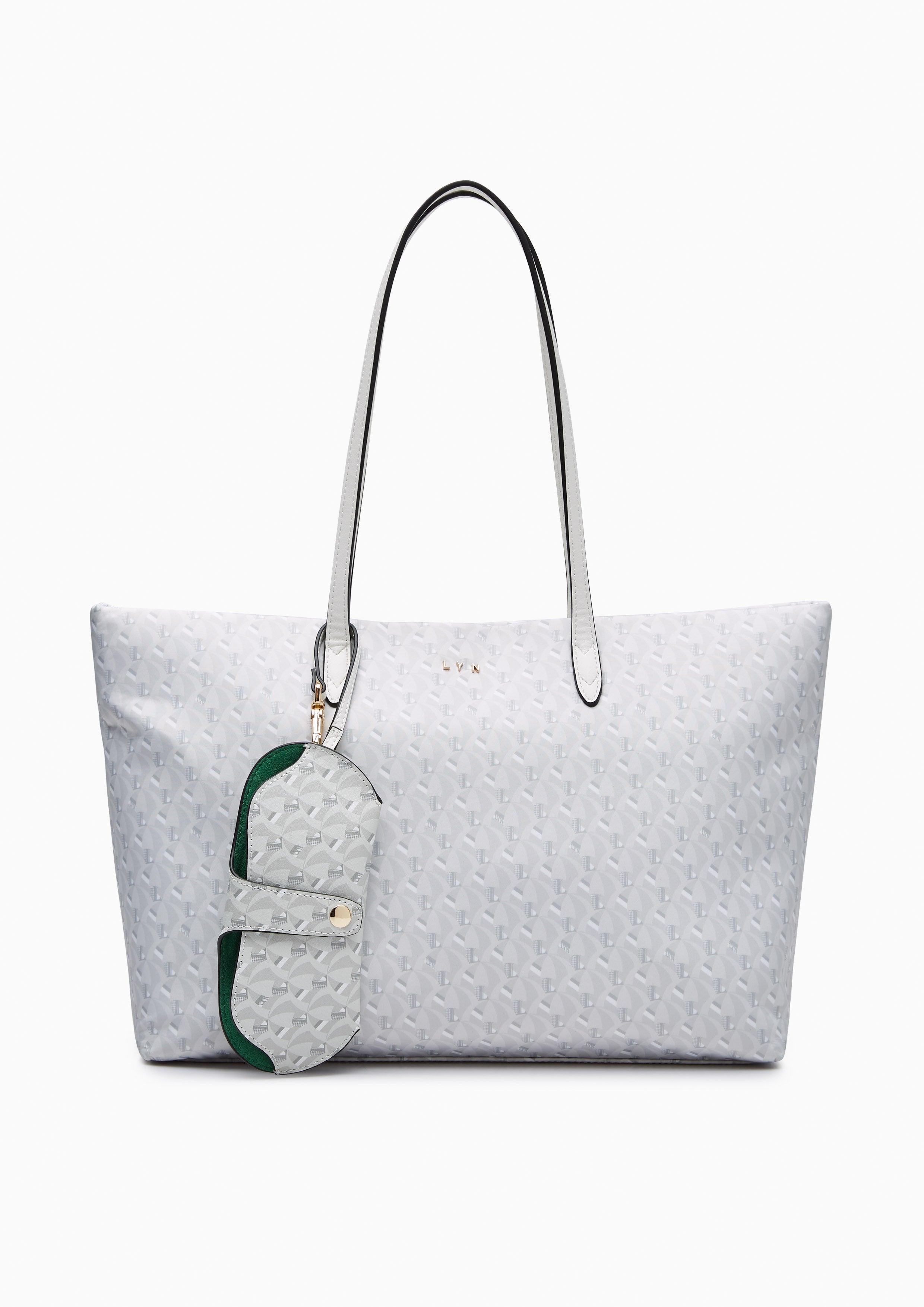 Solana L Tote Bag White - Lyn TH