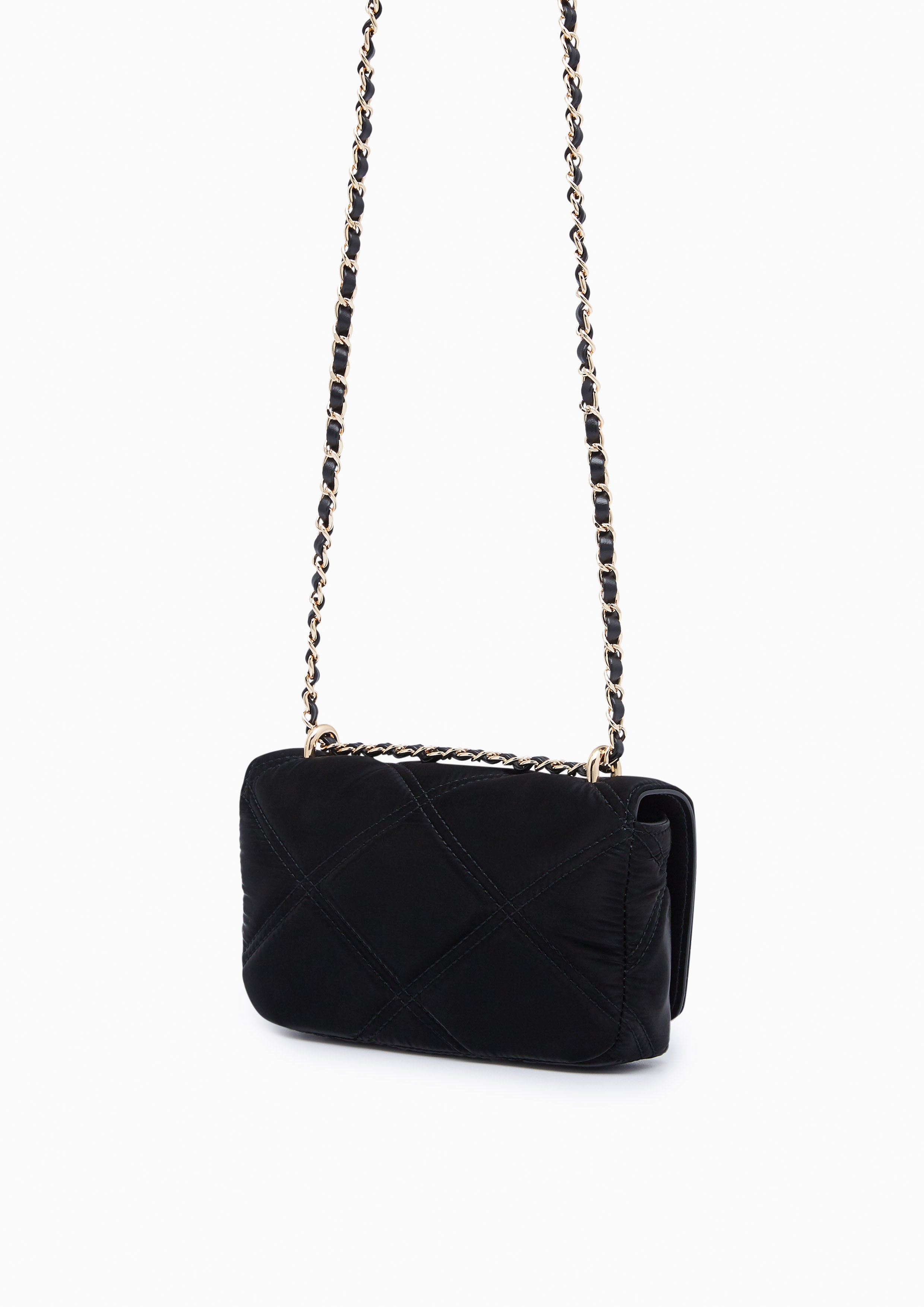 Maila Nylon Crossbody Bag Black - Lyn TH