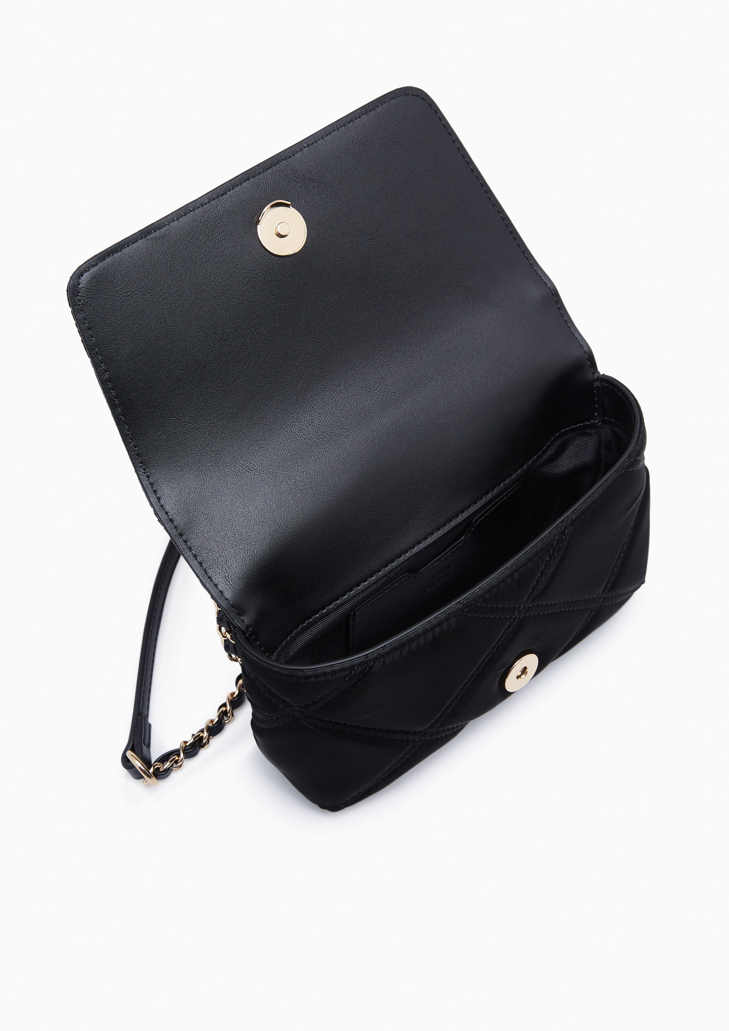 Maila Nylon Crossbody Bag Black - Lyn TH