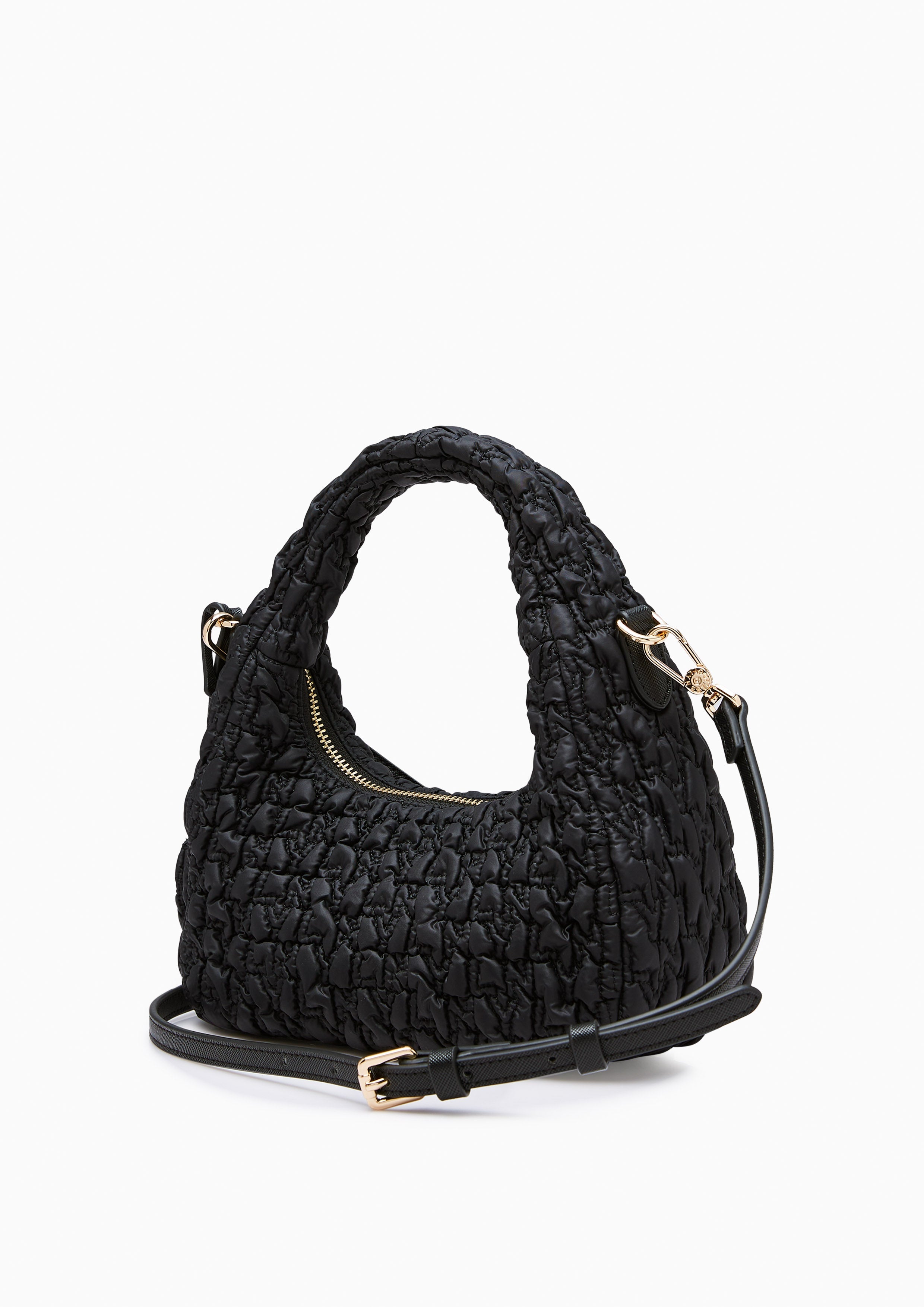 Roslyn Quilted Handbag Black - Lyn TH