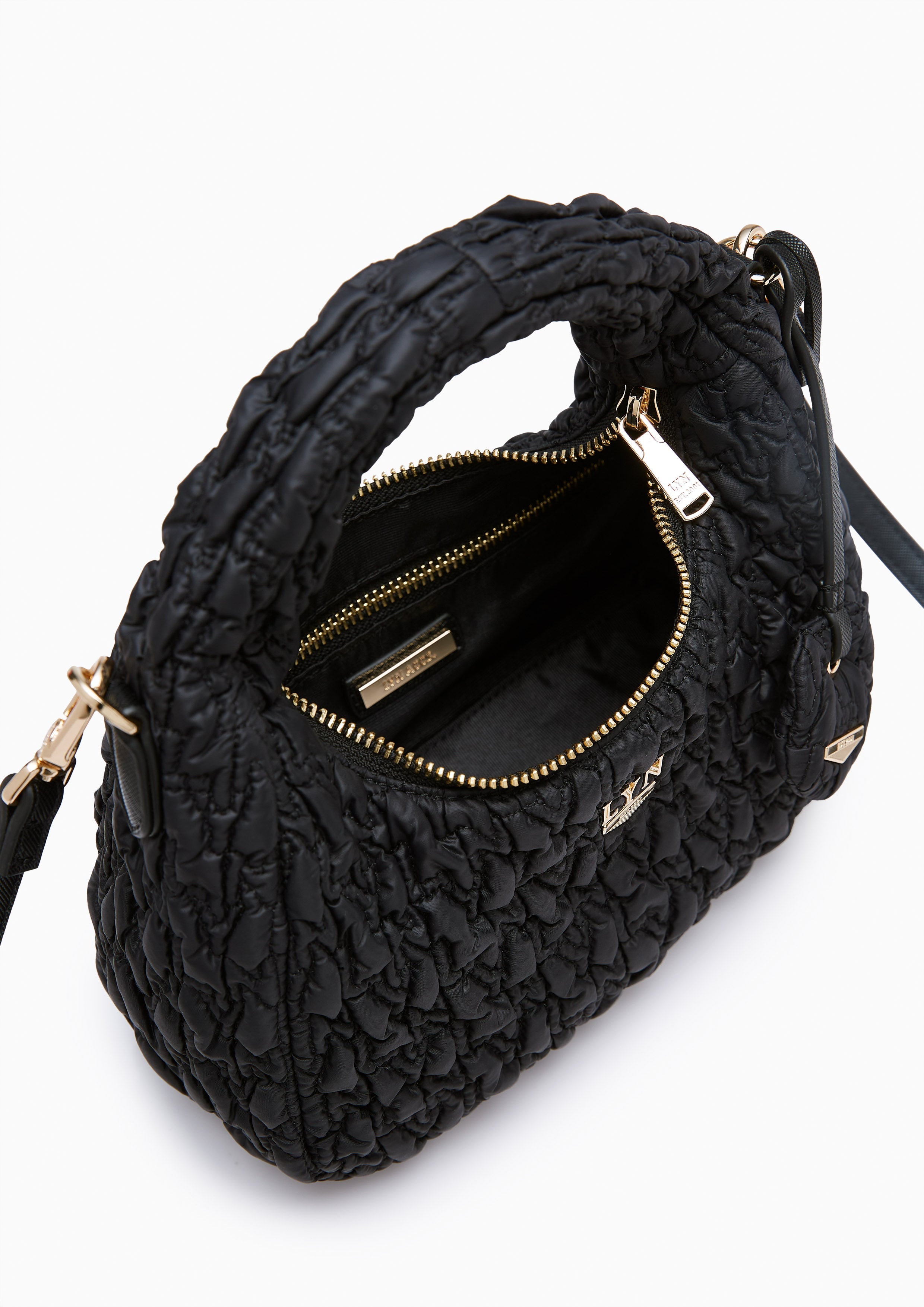 Roslyn Quilted Handbag Black - Lyn TH