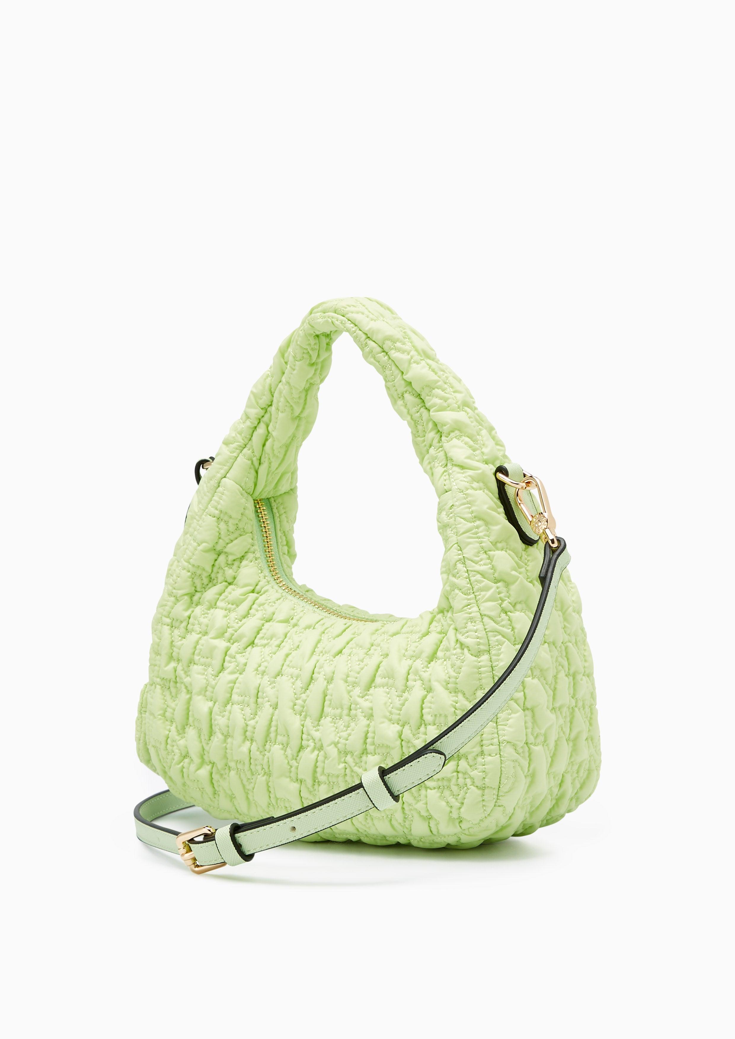 Roslyn Quilted Handbag Green - Lyn TH