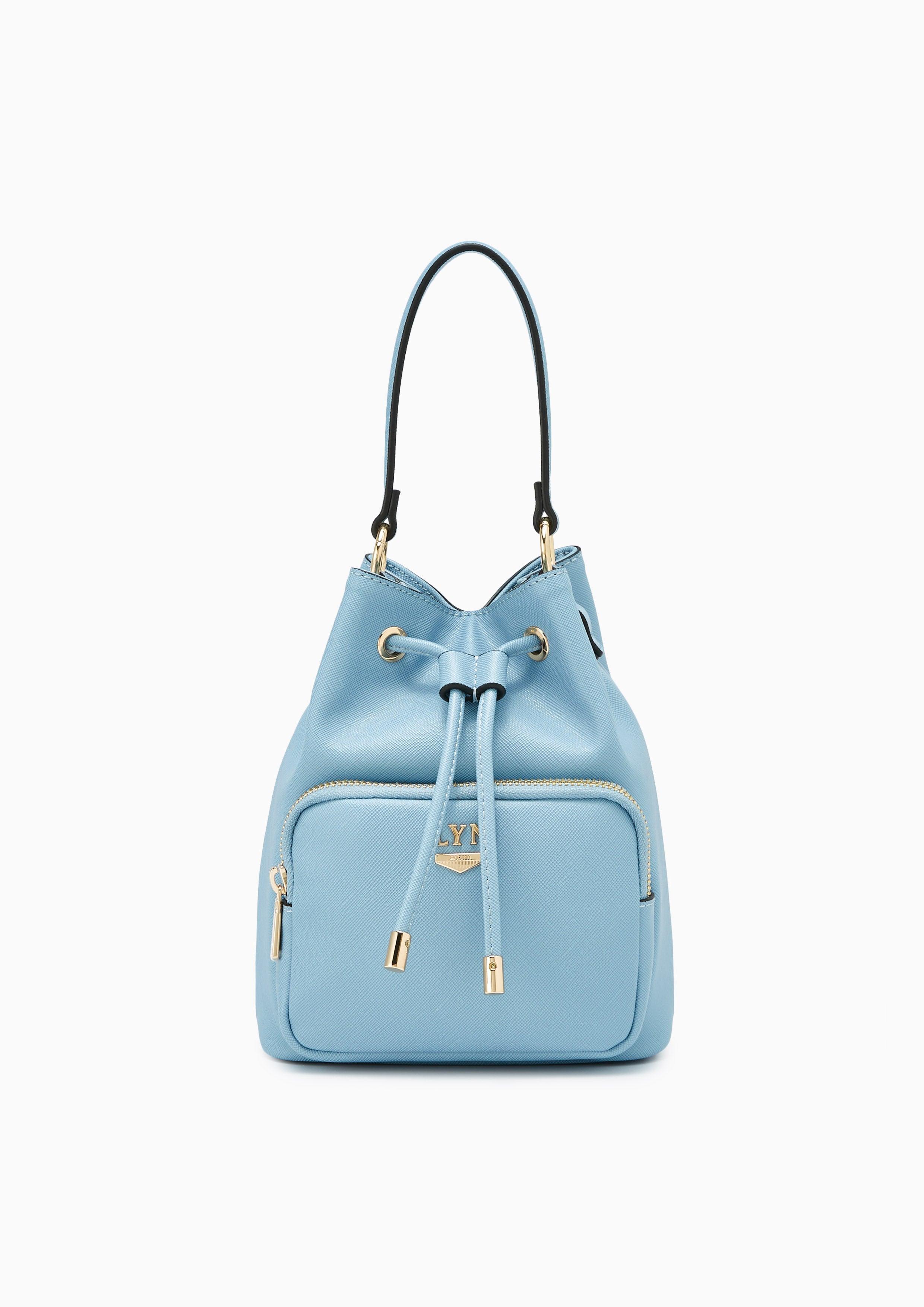 Roslyn 24 Bucket Bag Blue - Lyn TH