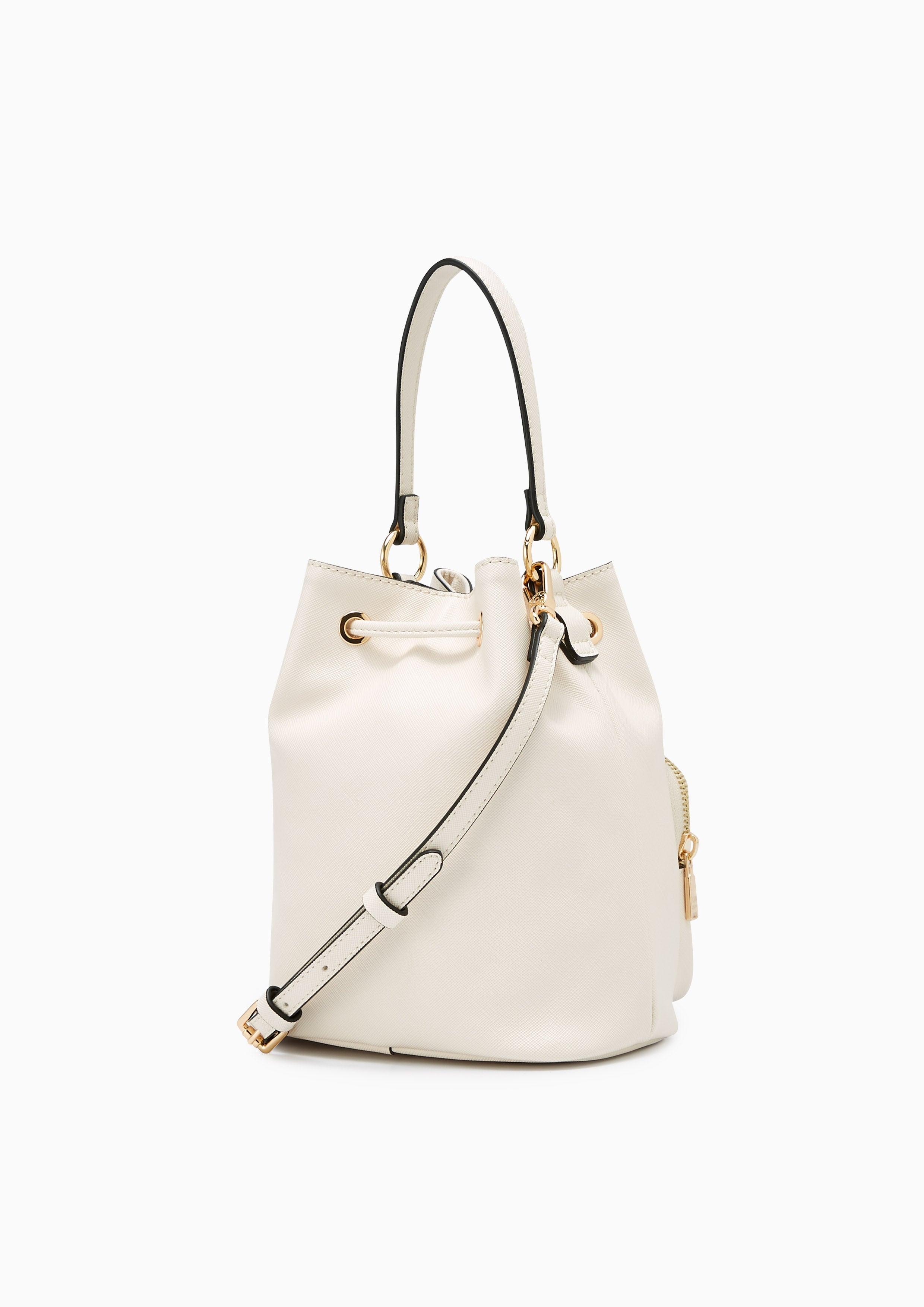 Roslyn 24 Bucket Bag Ivory - Lyn TH