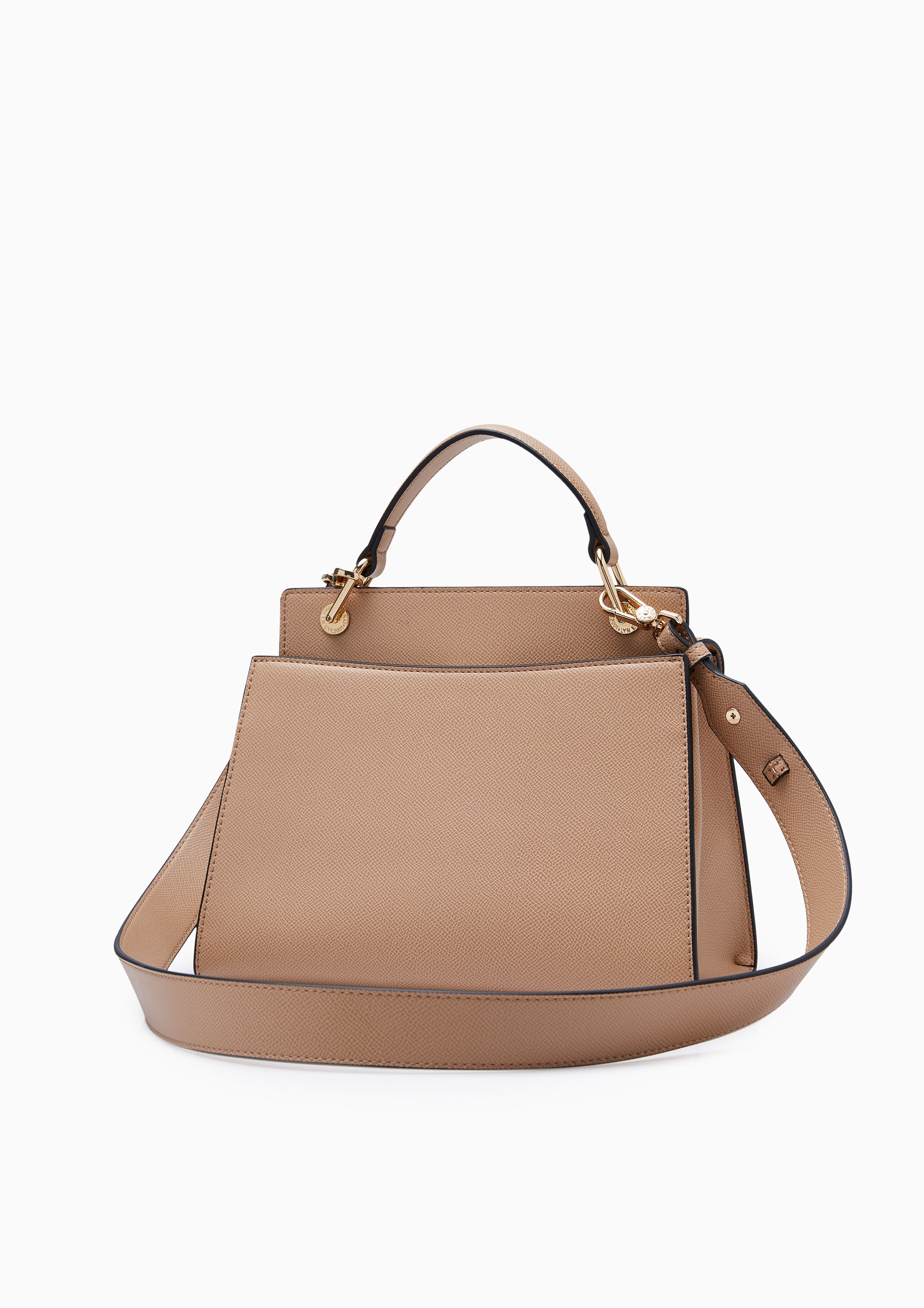 Anderson M Handbag Dark Beige - Lyn TH