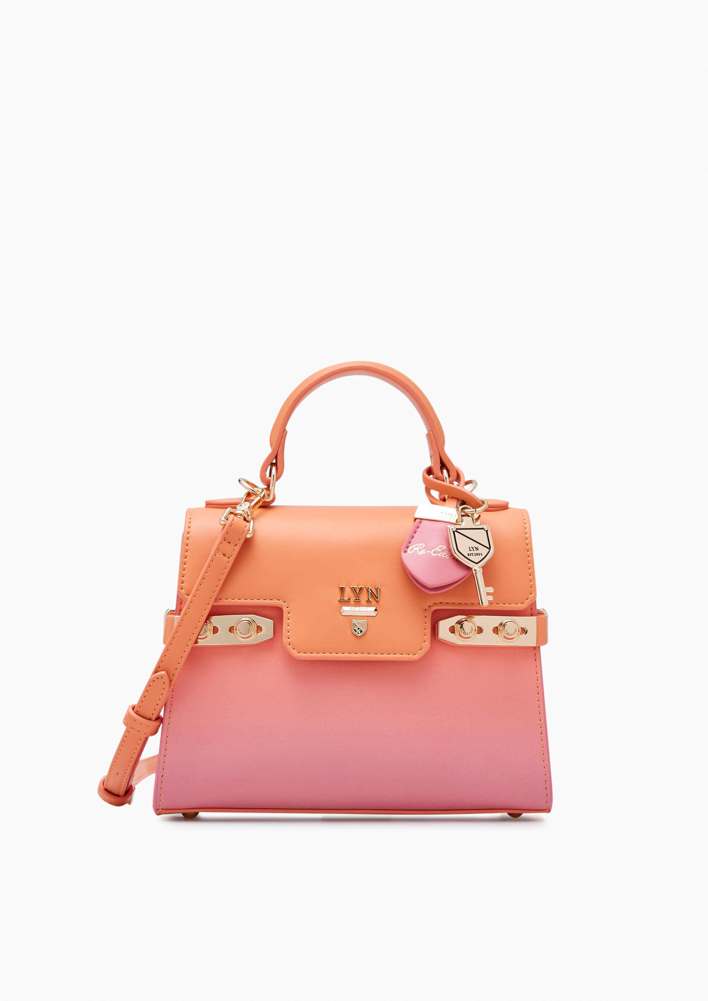 Re-Edit Ray Fineness S Handbag Pink - Lyn TH