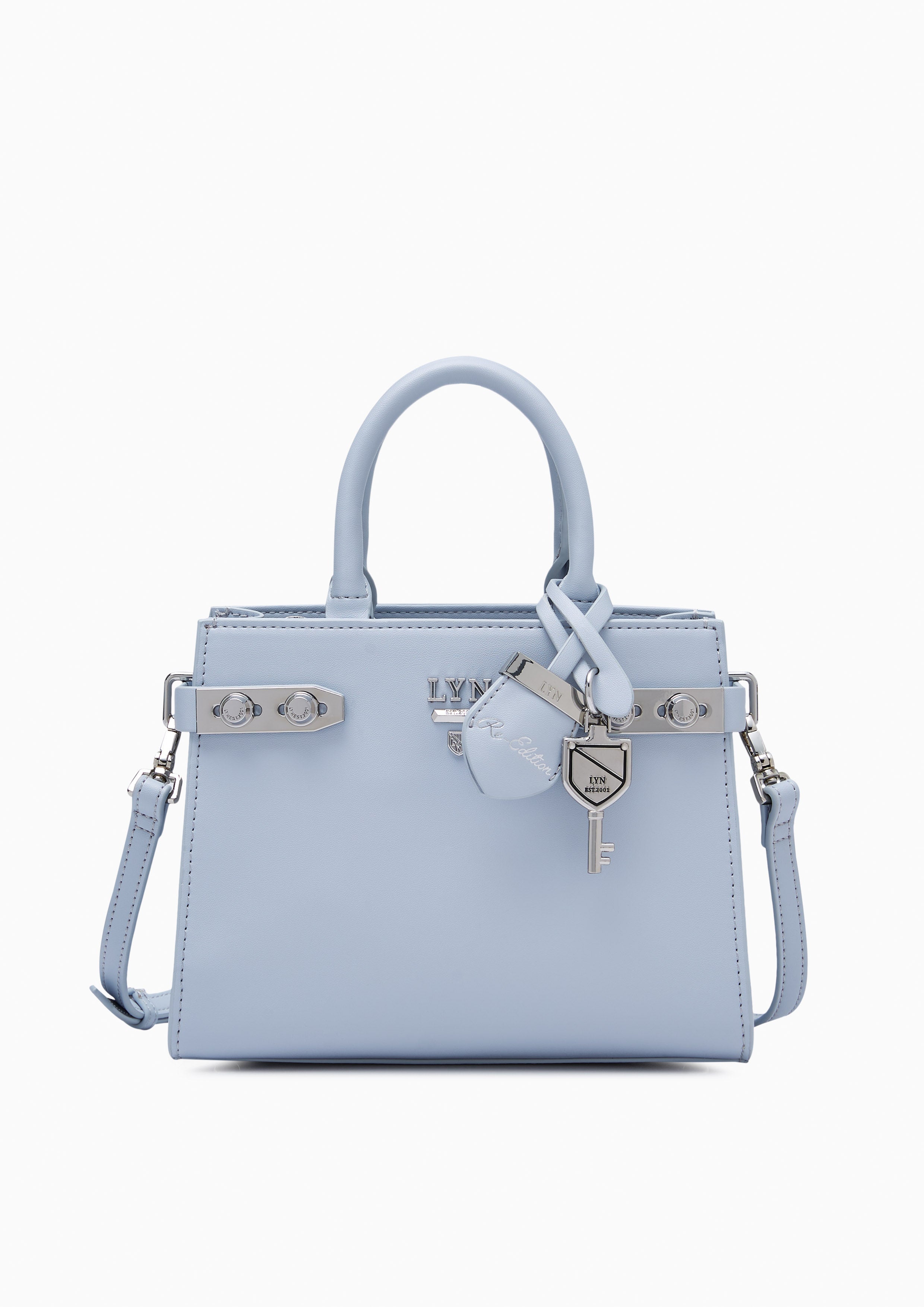 Re-Edit Ray Fineness Flap S Crossbody Bag Light Blue - Lyn TH