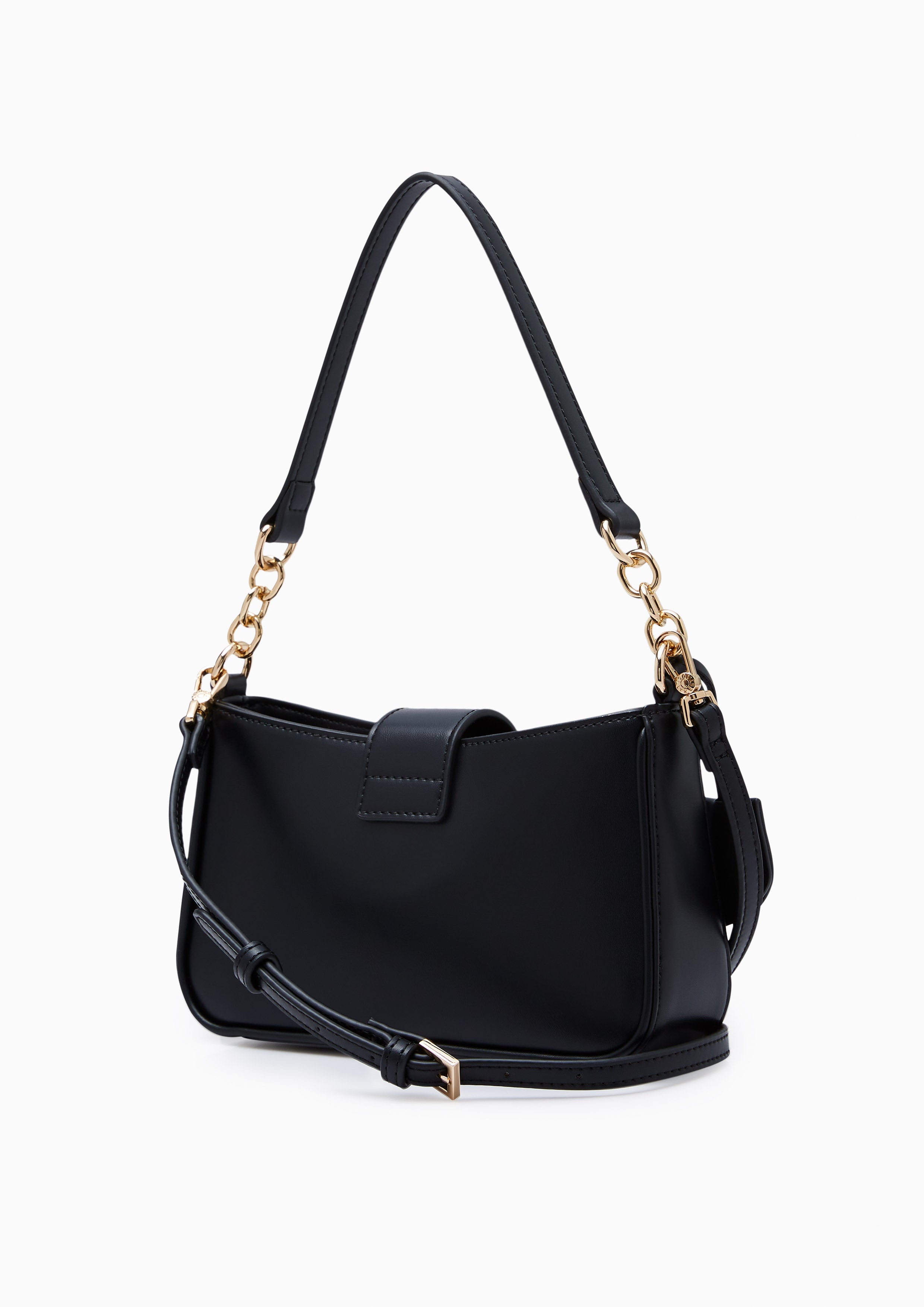 Re-Edit Ray Atella Shoulder Bag Black - Lyn TH