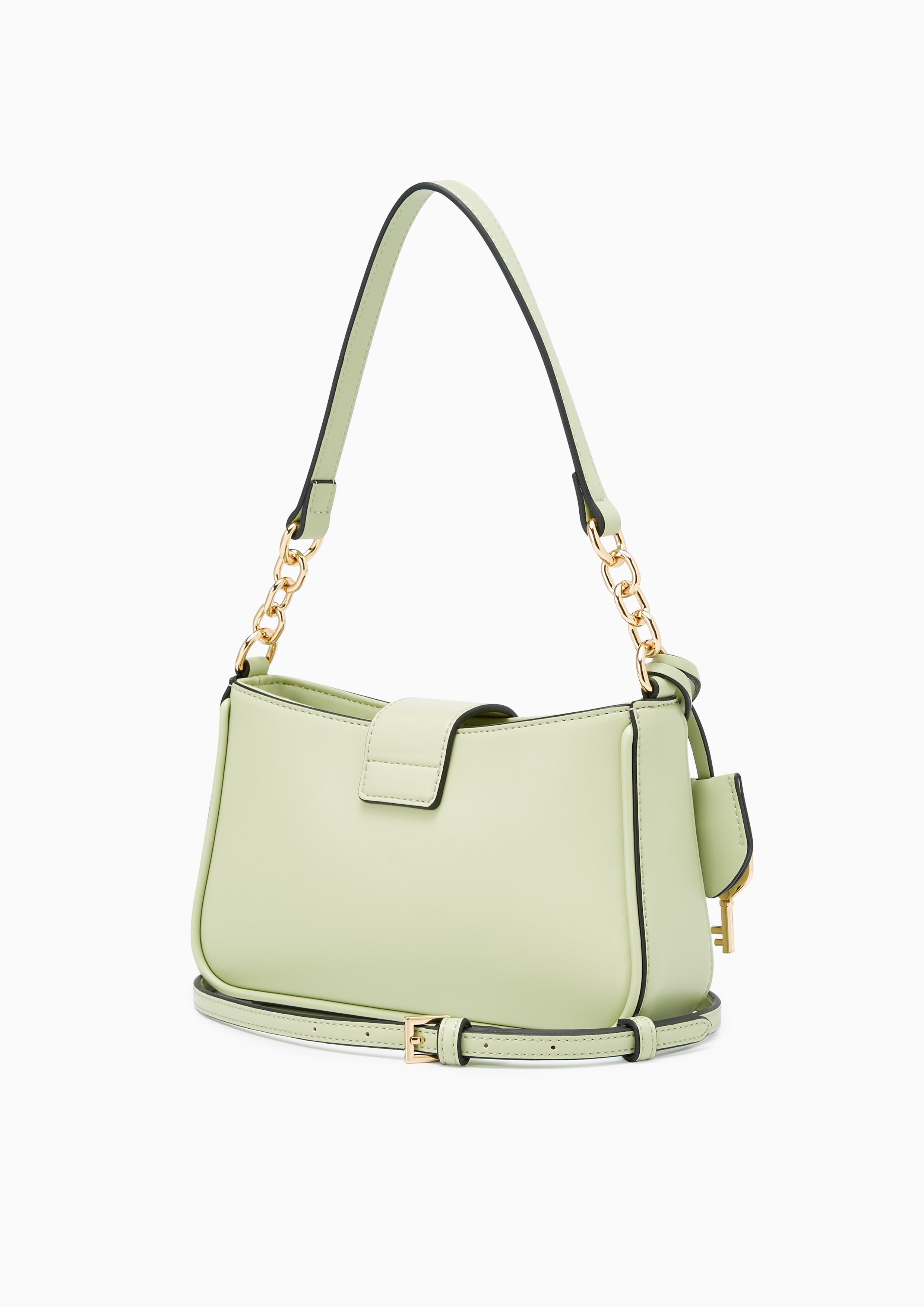 Re-Edit Ray Atella Shoulder Bag Green - Lyn TH