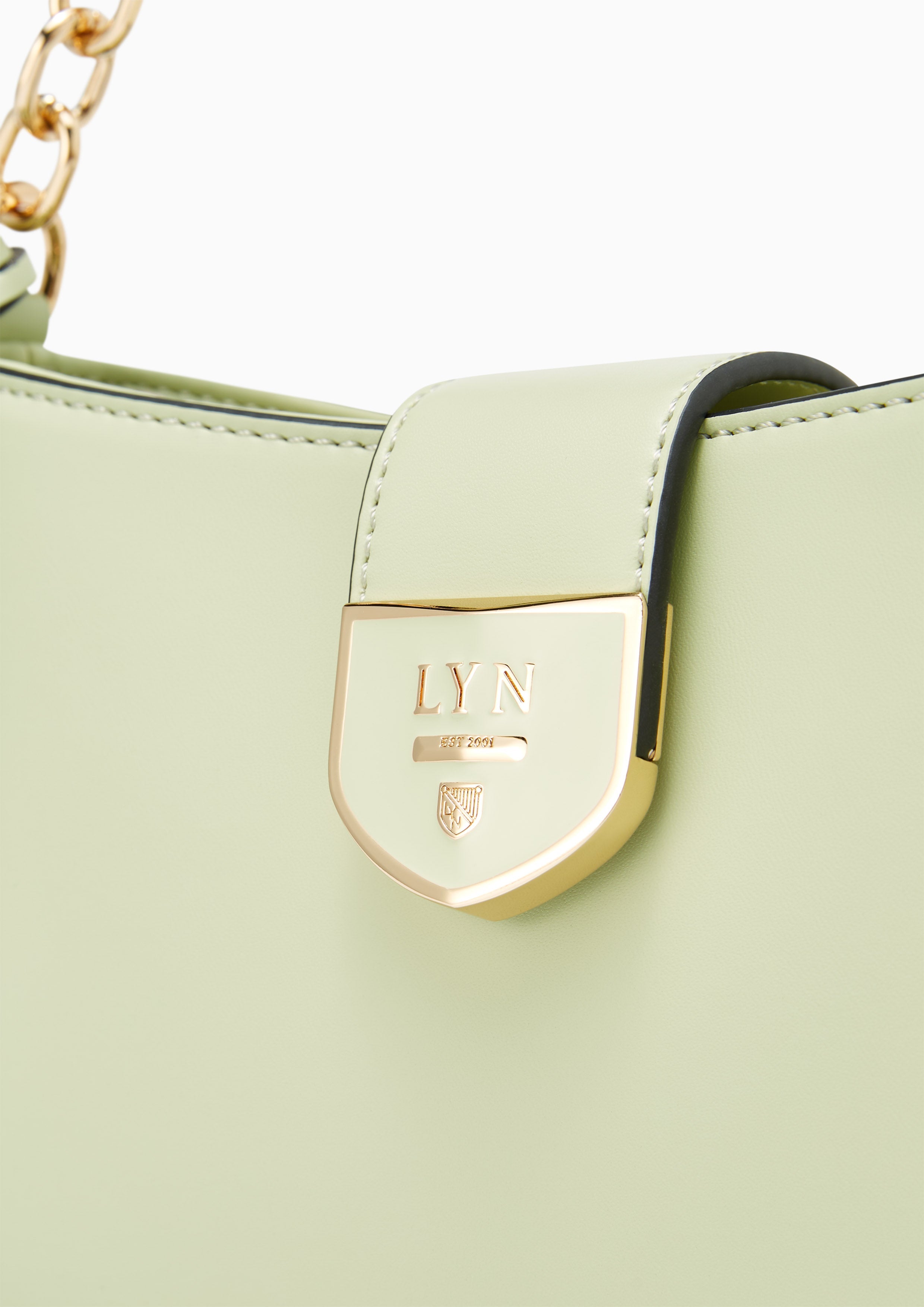 Re-Edit Ray Atella Shoulder Bag Green - Lyn TH