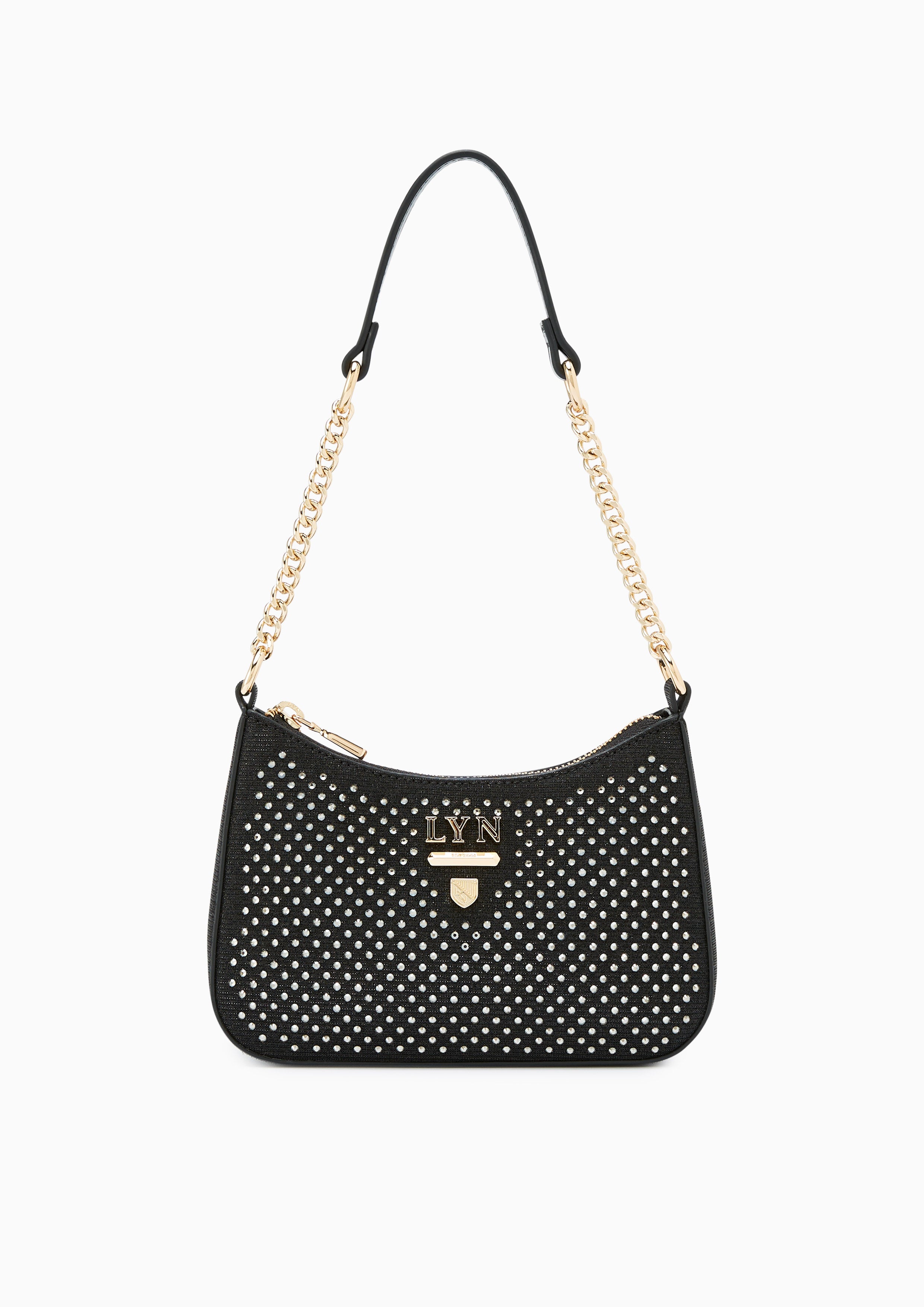 Re-Edit Pop Rosee II Crossbody Bag Black - Lyn TH