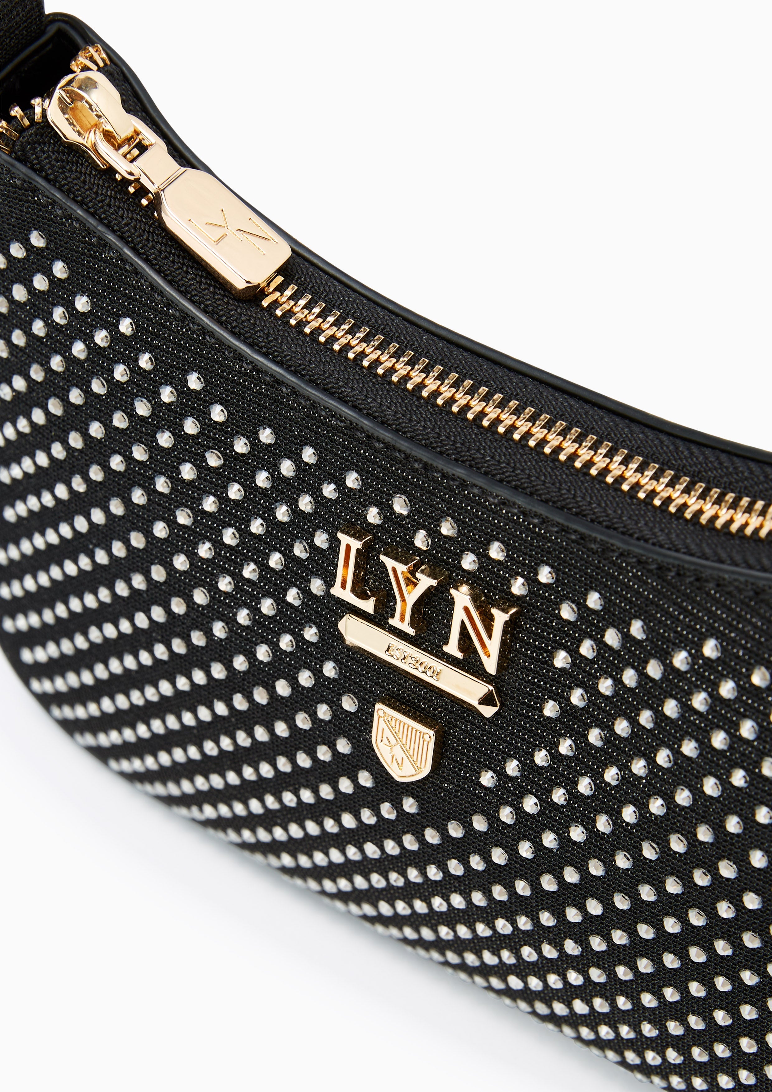 Re-Edit Pop Rosee II Crossbody Bag Black - Lyn TH