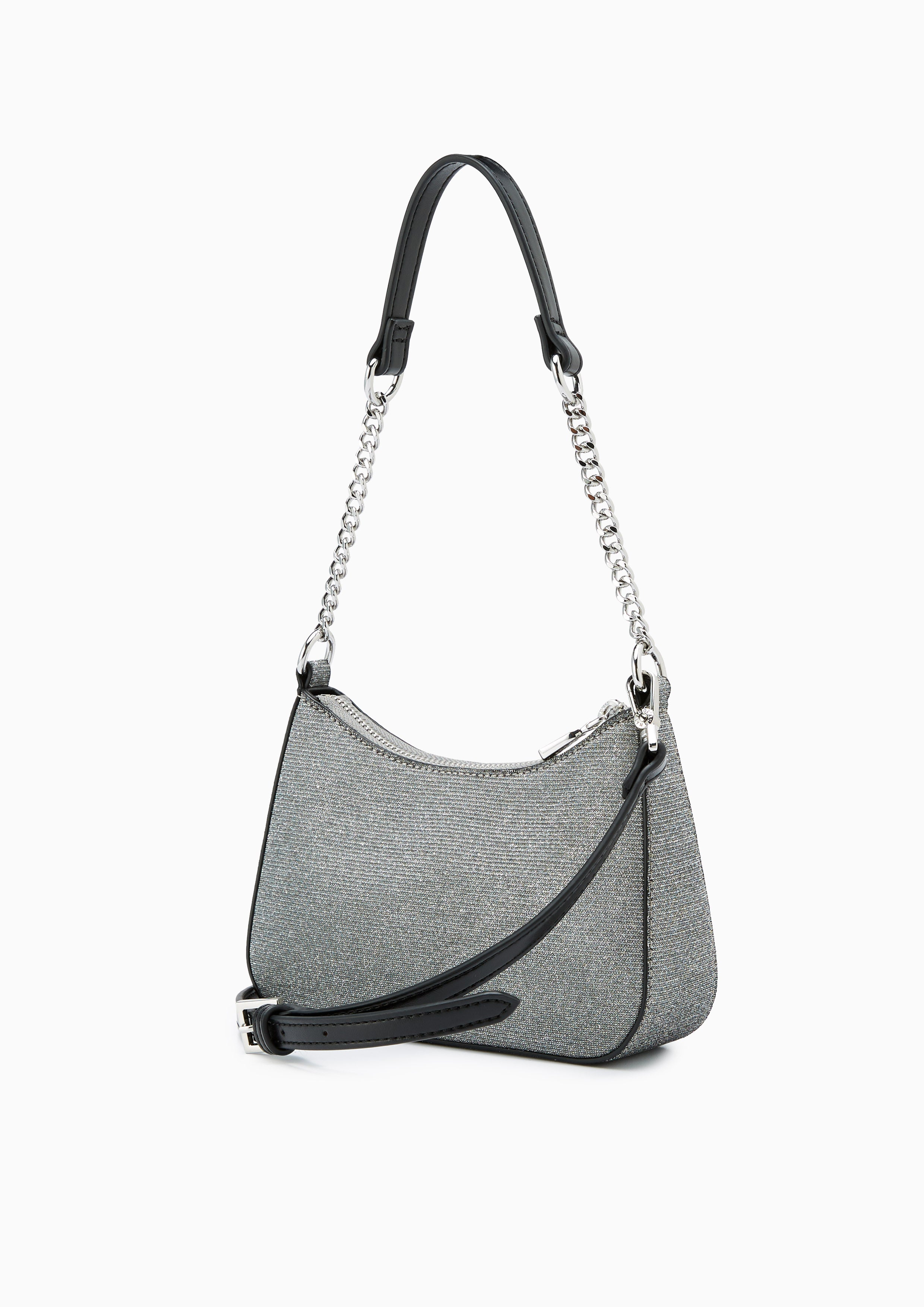 Re-Edit Pop Rosee II Crossbody Bag Silver - Lyn TH