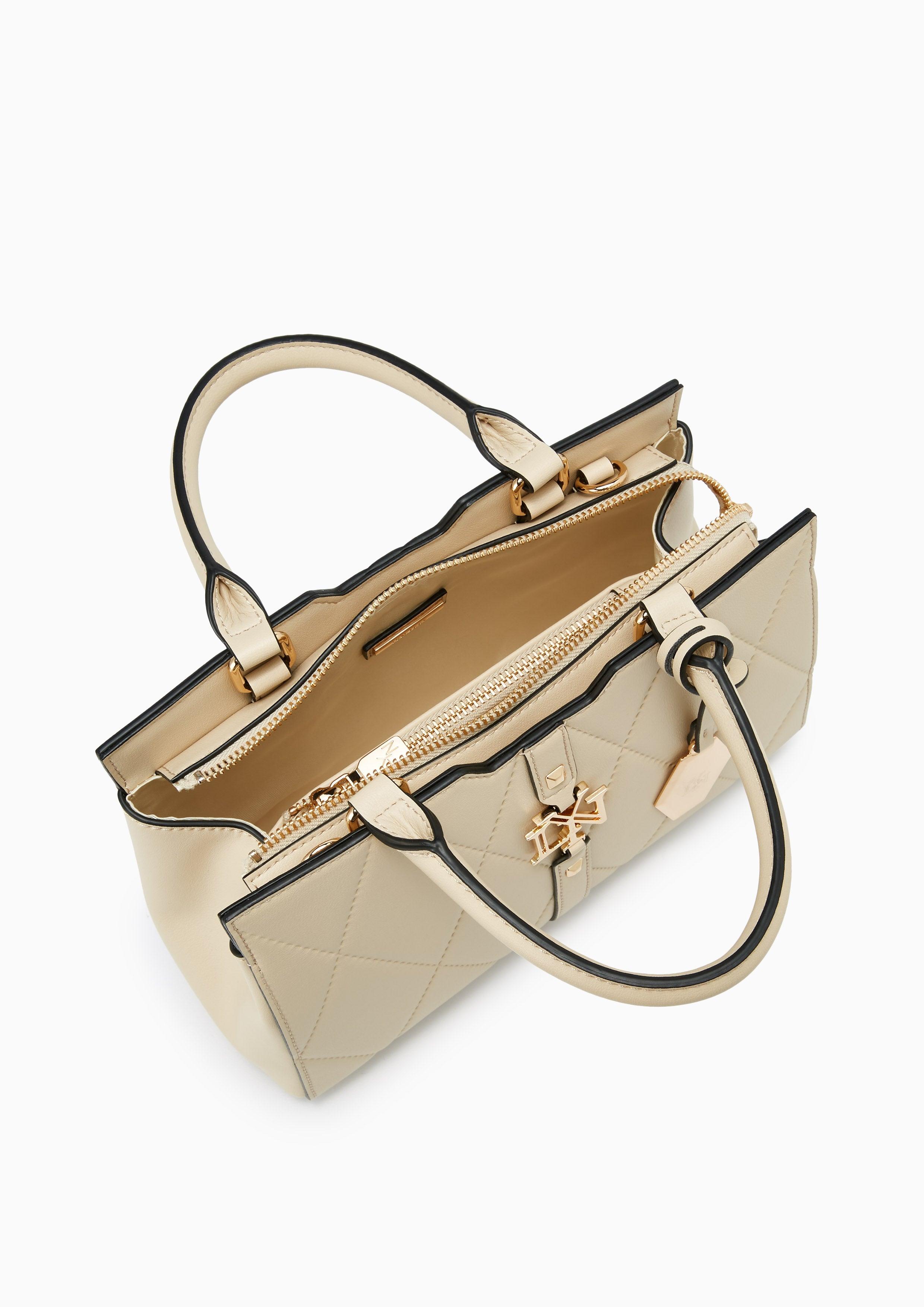 Galactiga Quilt Handbag M Beige