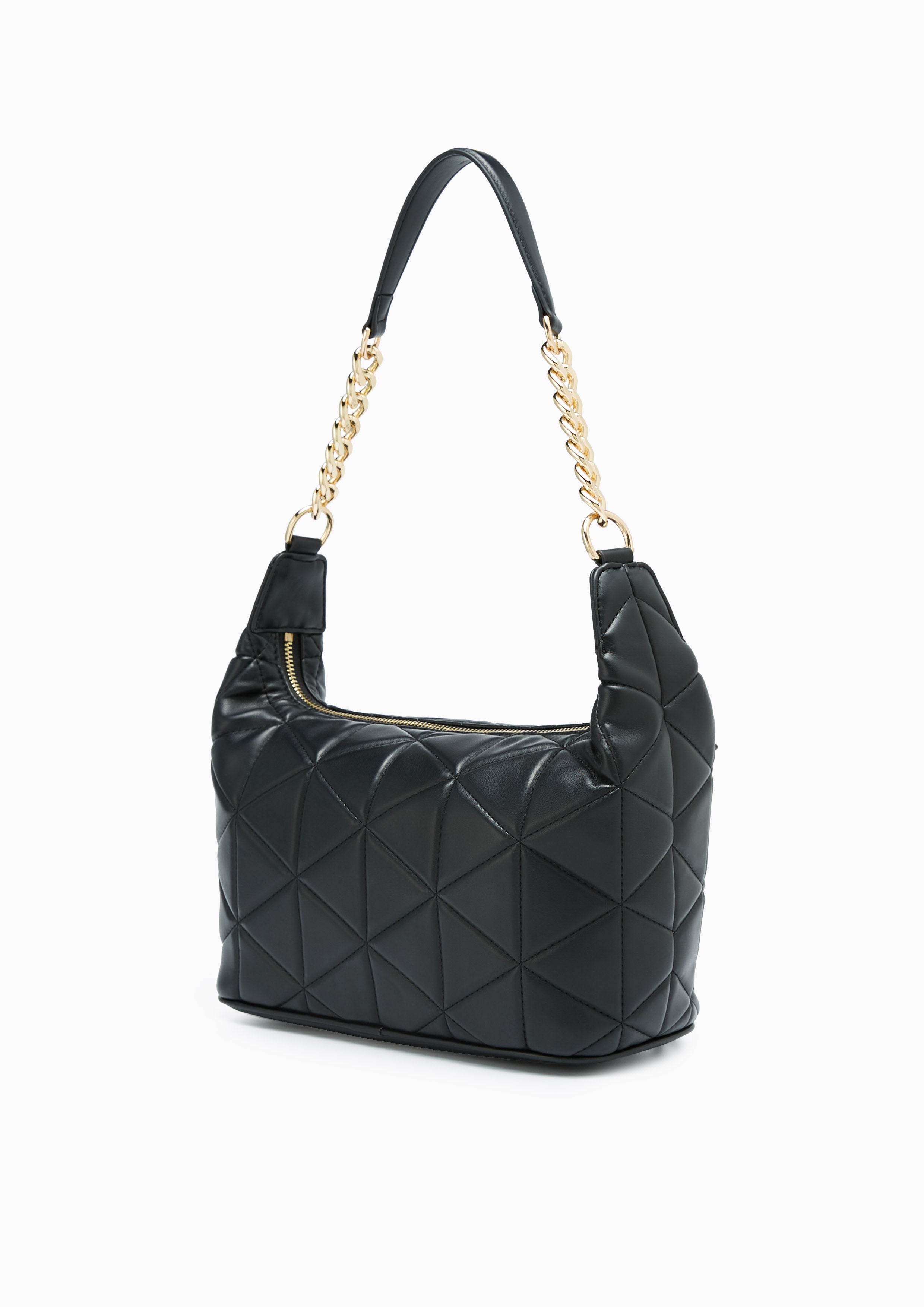 Trinity Glow L Shoulder Bag Black - Lyn TH