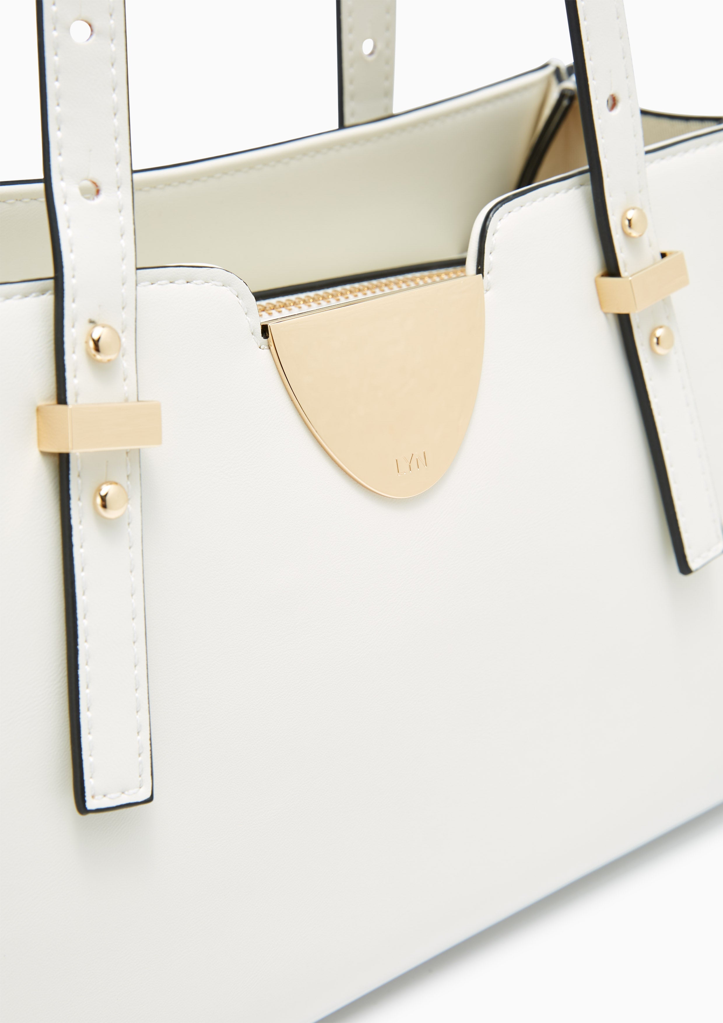 Amuse M Tote Bag Ivory - Lyn TH