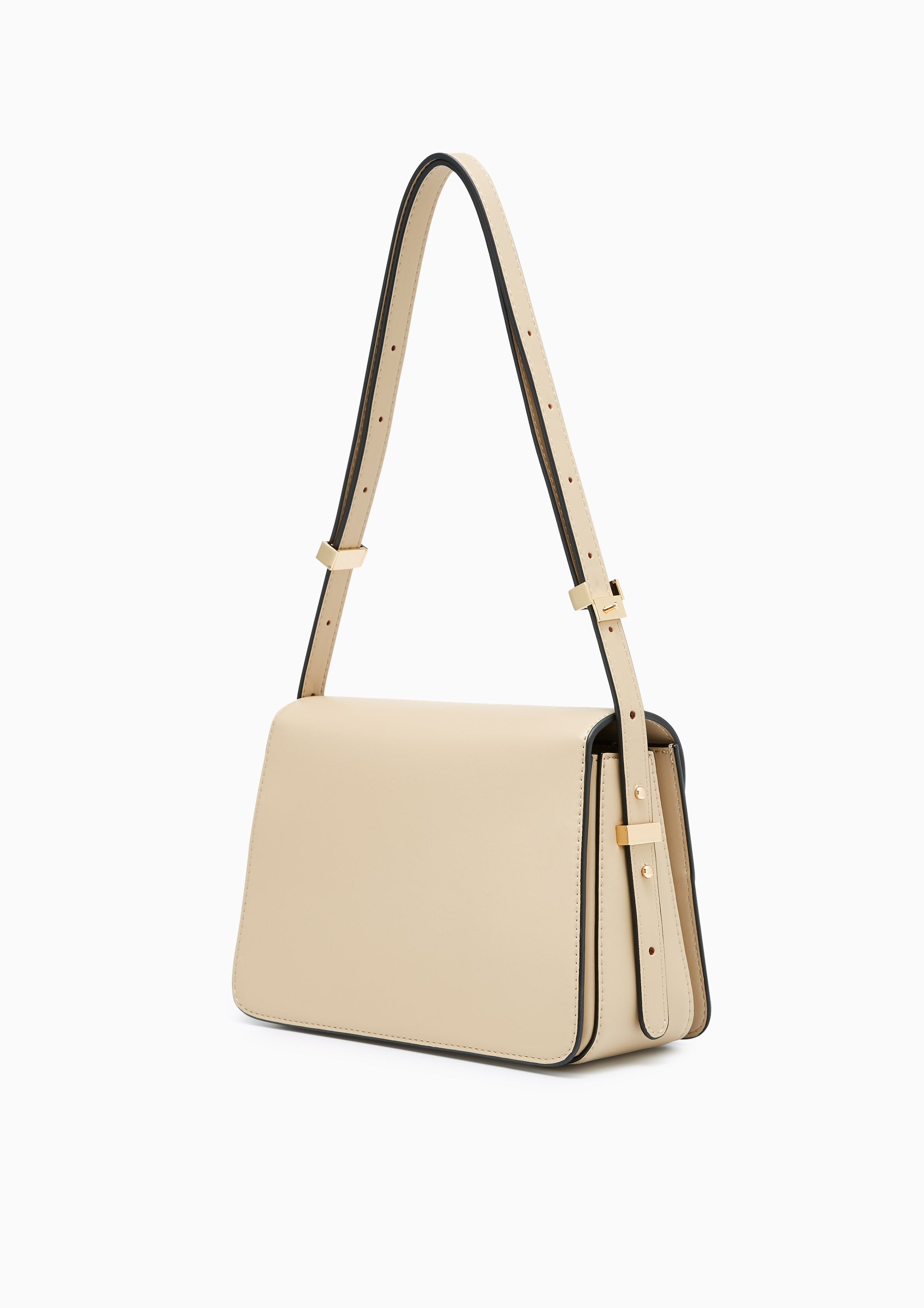 Amuse M Shoulder Bag Beige - Lyn TH