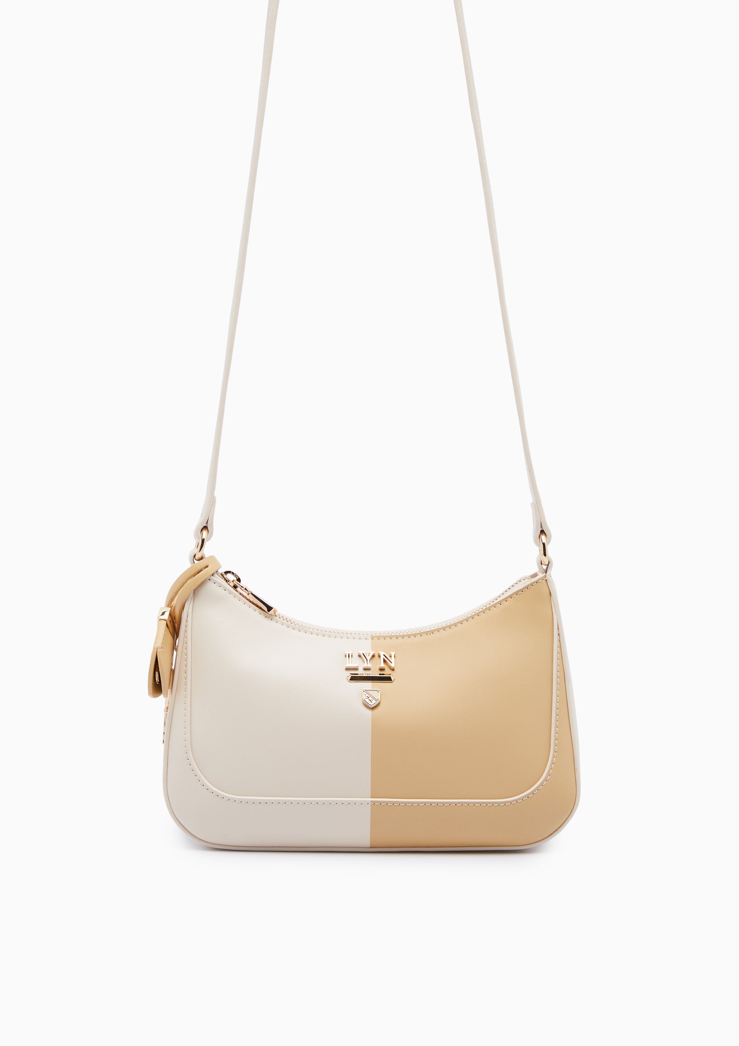 Rosee Re-Edit S Half Shoulder Bag Beige - Lyn TH