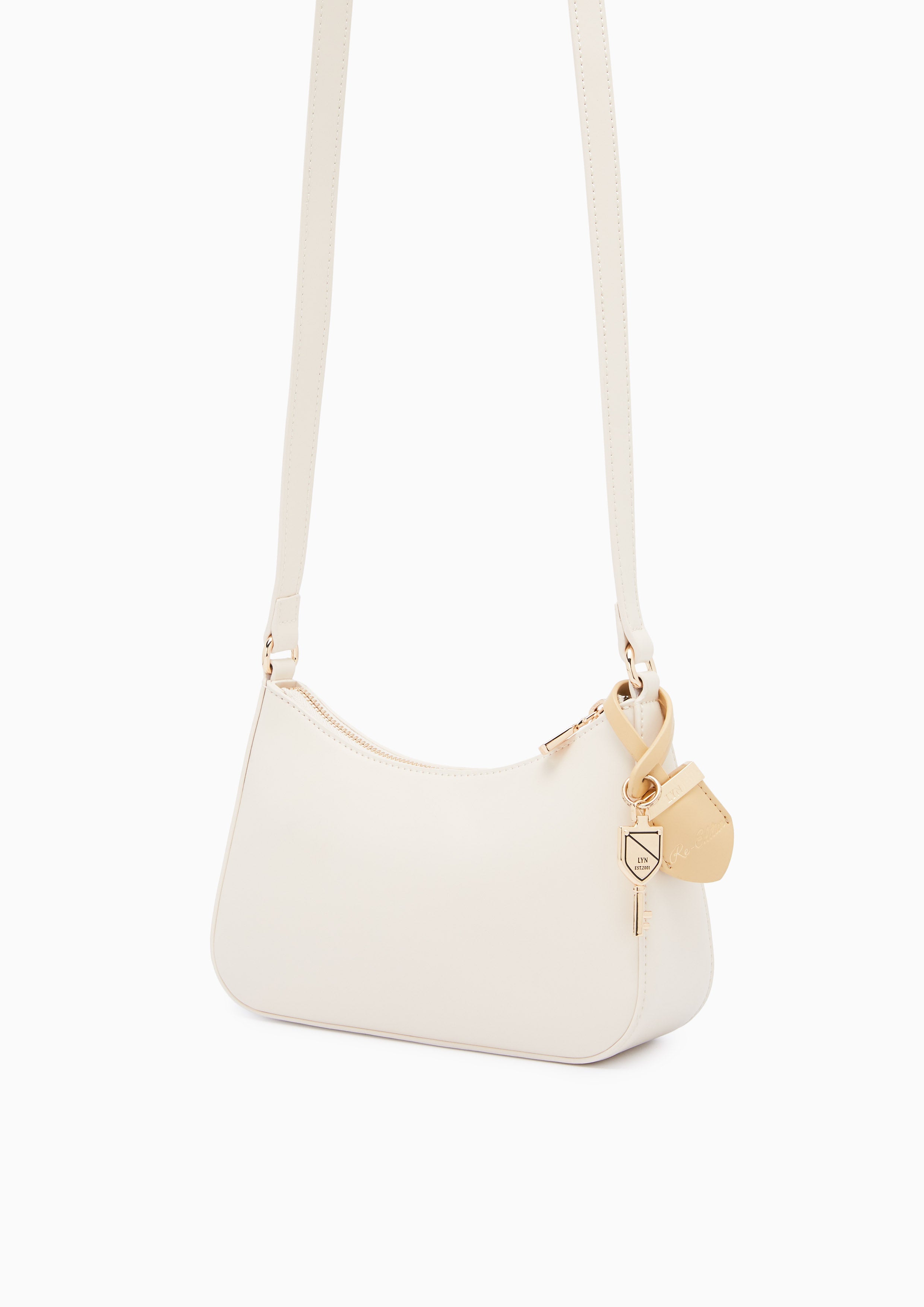 Rosee Re-Edit S Half Shoulder Bag Beige - Lyn TH