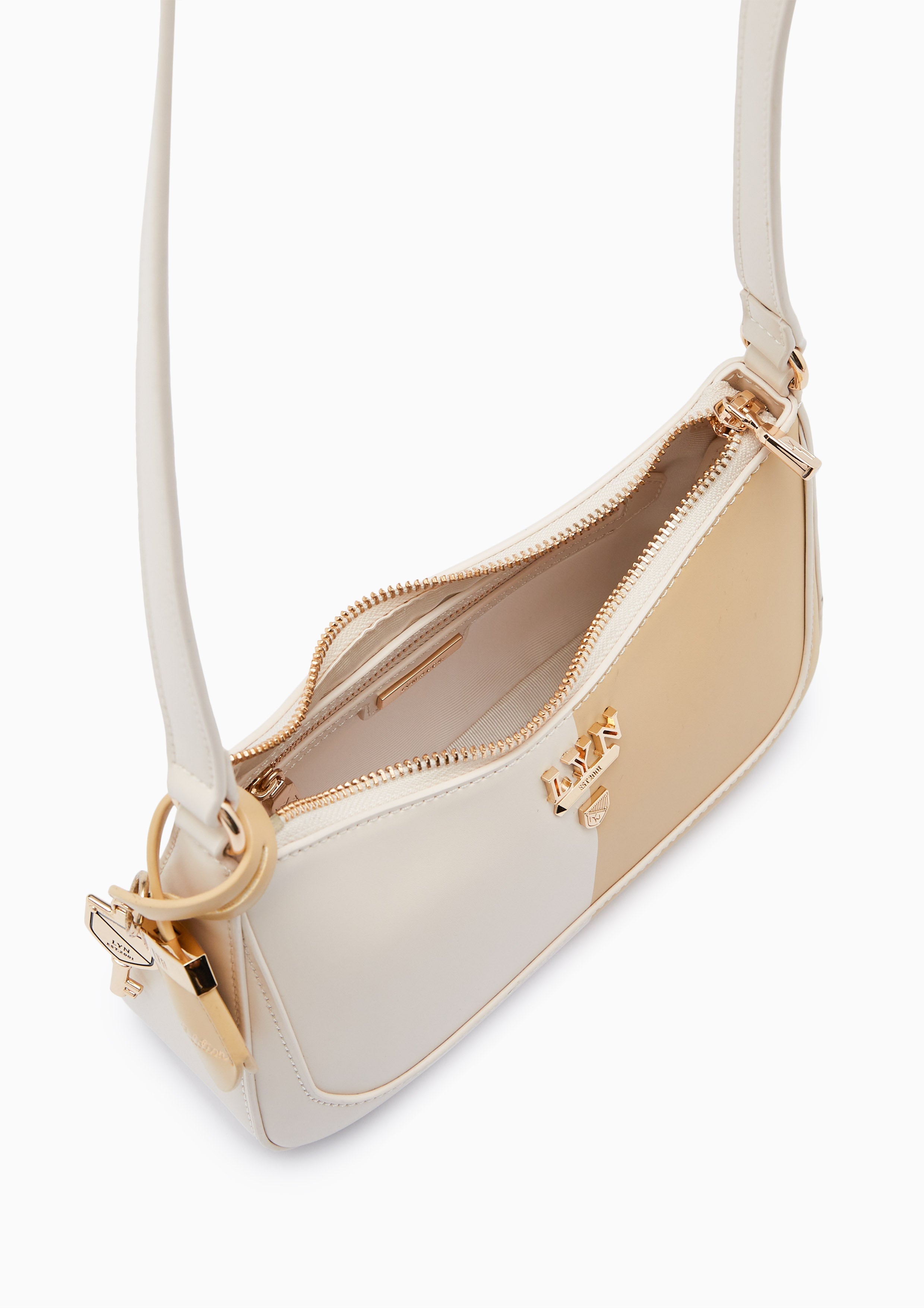 Rosee Re-Edit S Half Shoulder Bag Beige - Lyn TH