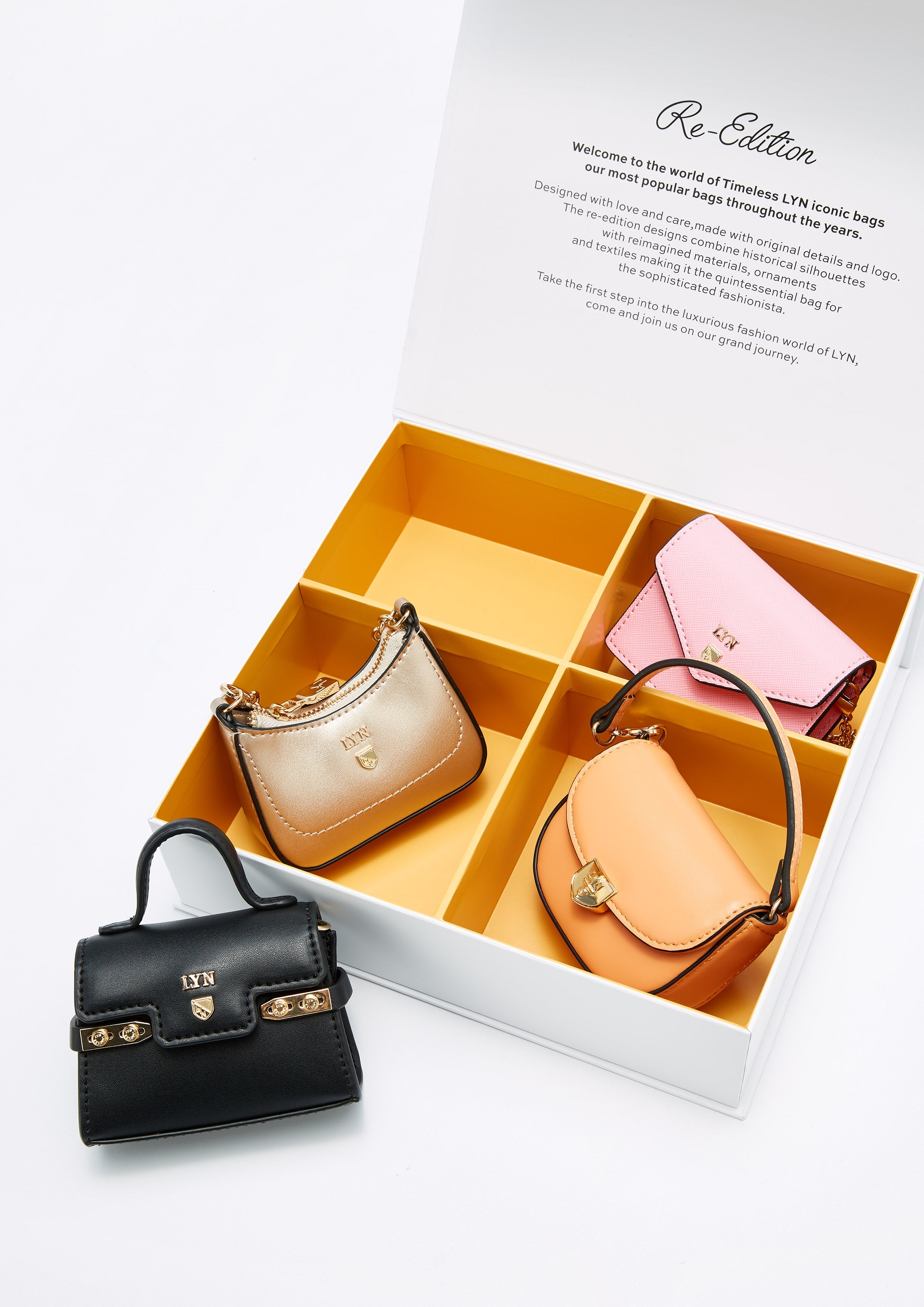 Re-Edition Mini Bag Set Multi Color - Lyn TH