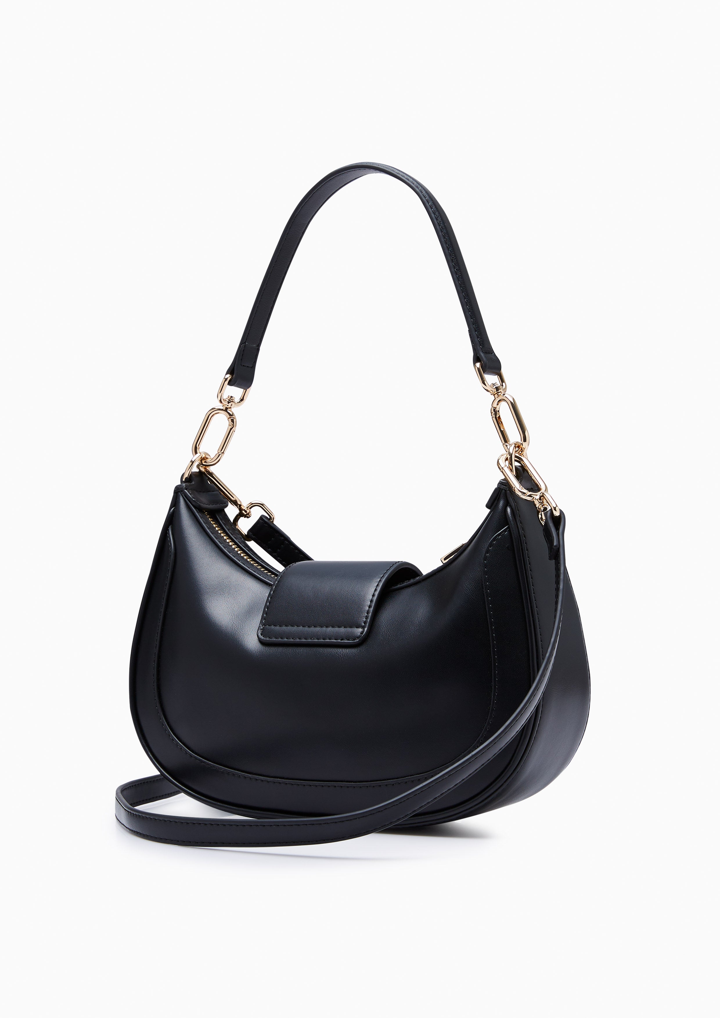 Pola M Shoulder Bag Black - Lyn TH