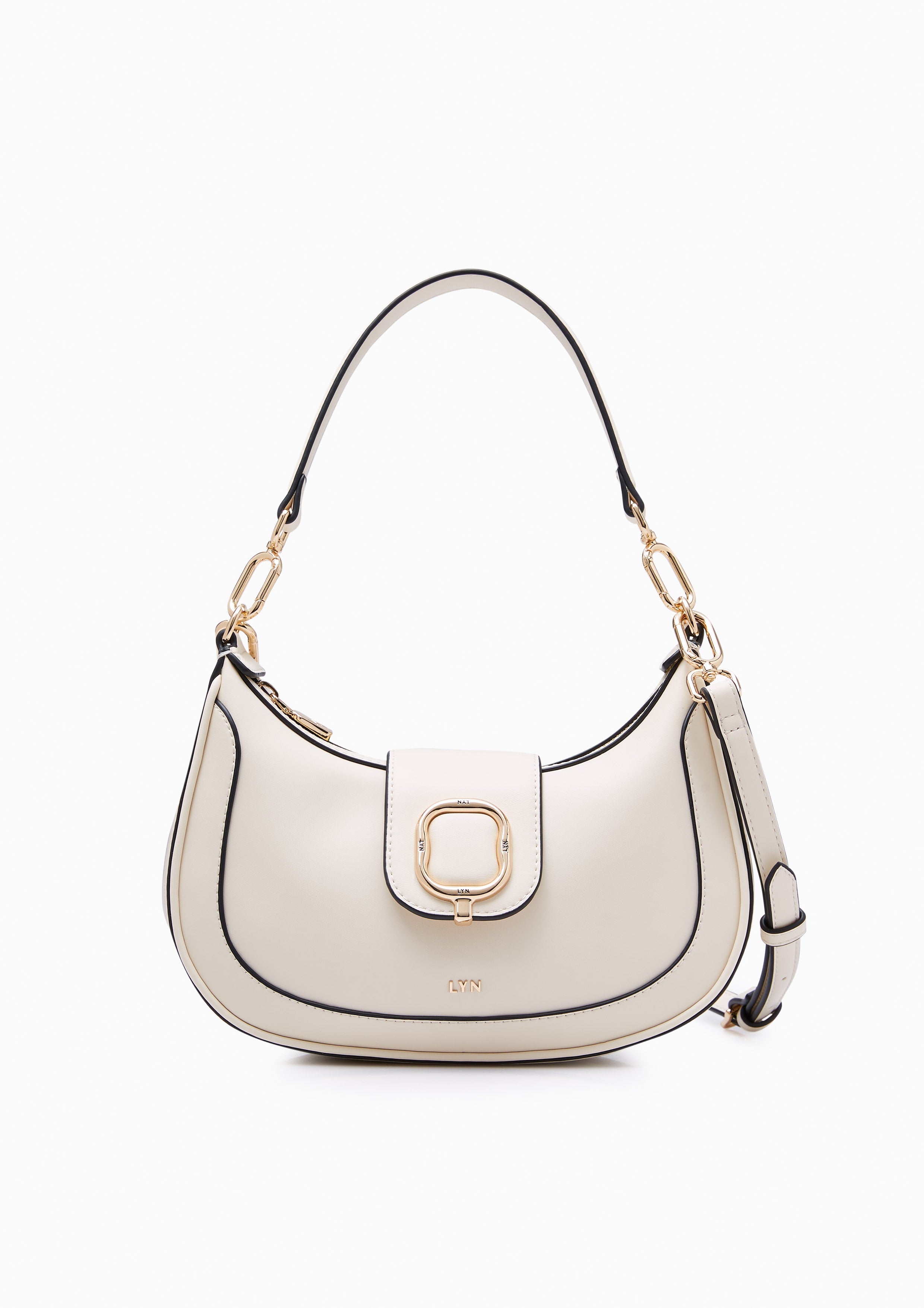 Pola M Shoulder Bag Ivory - Lyn TH