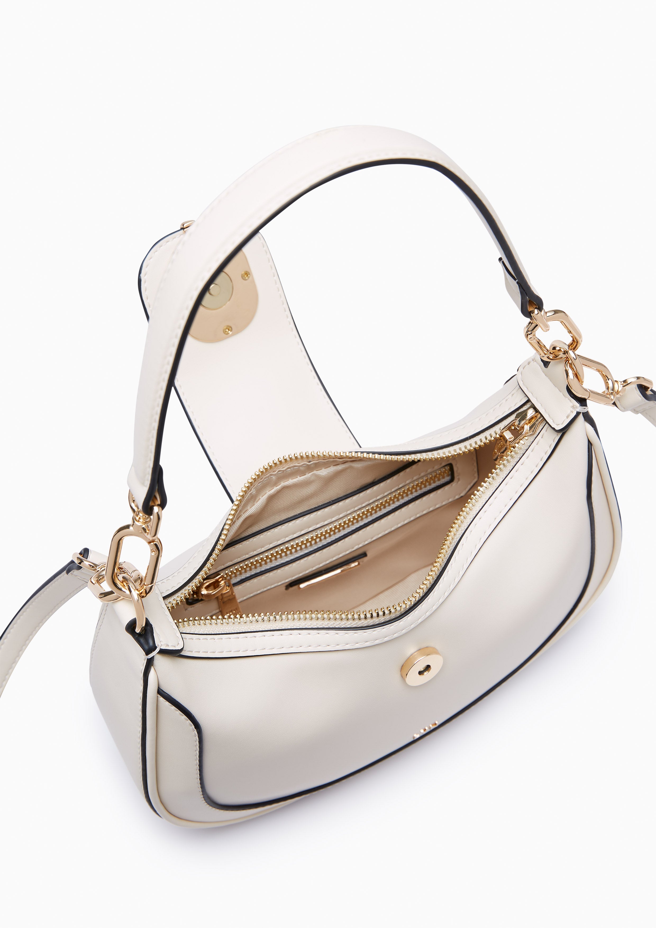 Pola M Shoulder Bag Ivory - Lyn TH