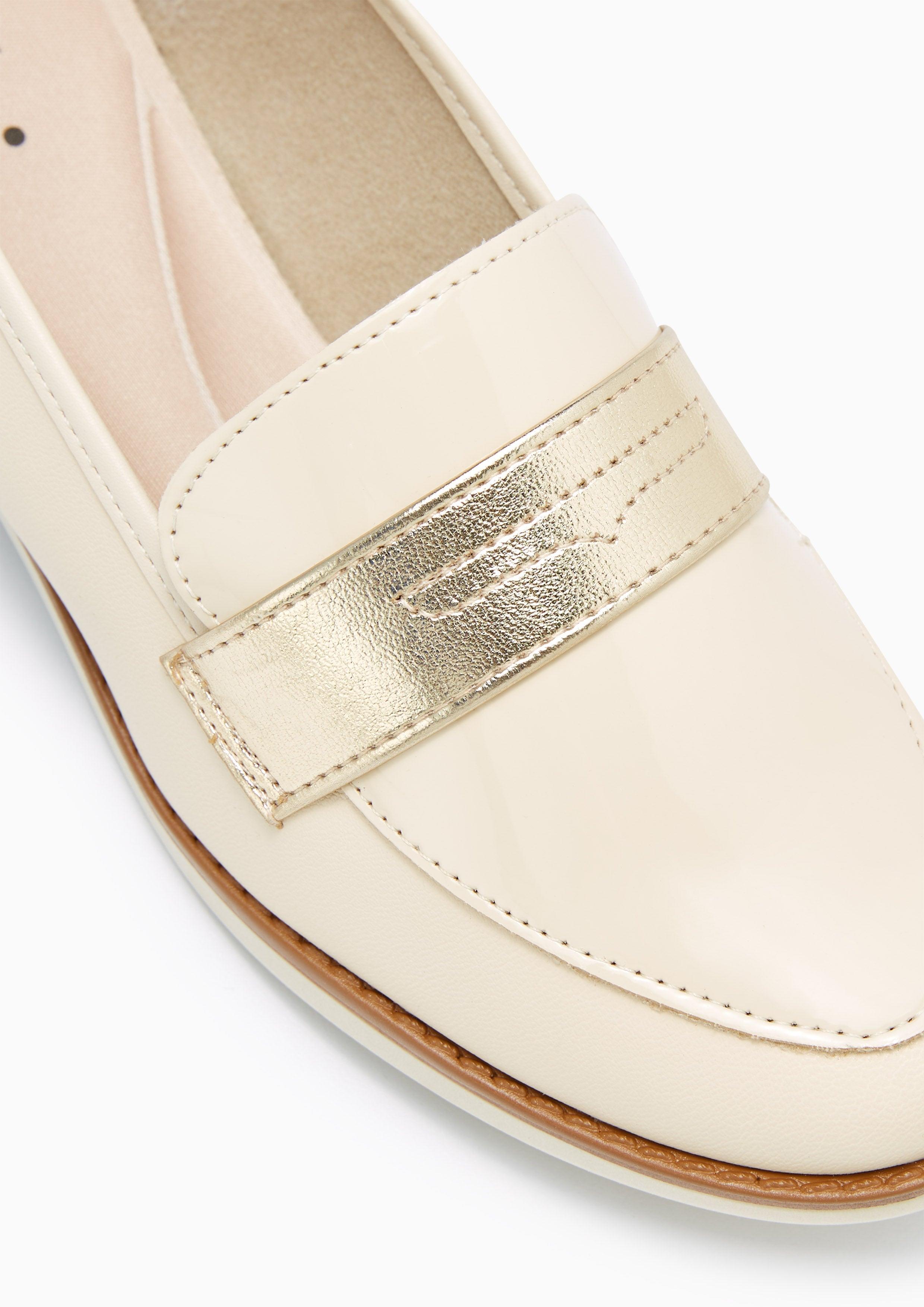 Banker Loafers Beige - Lyn TH