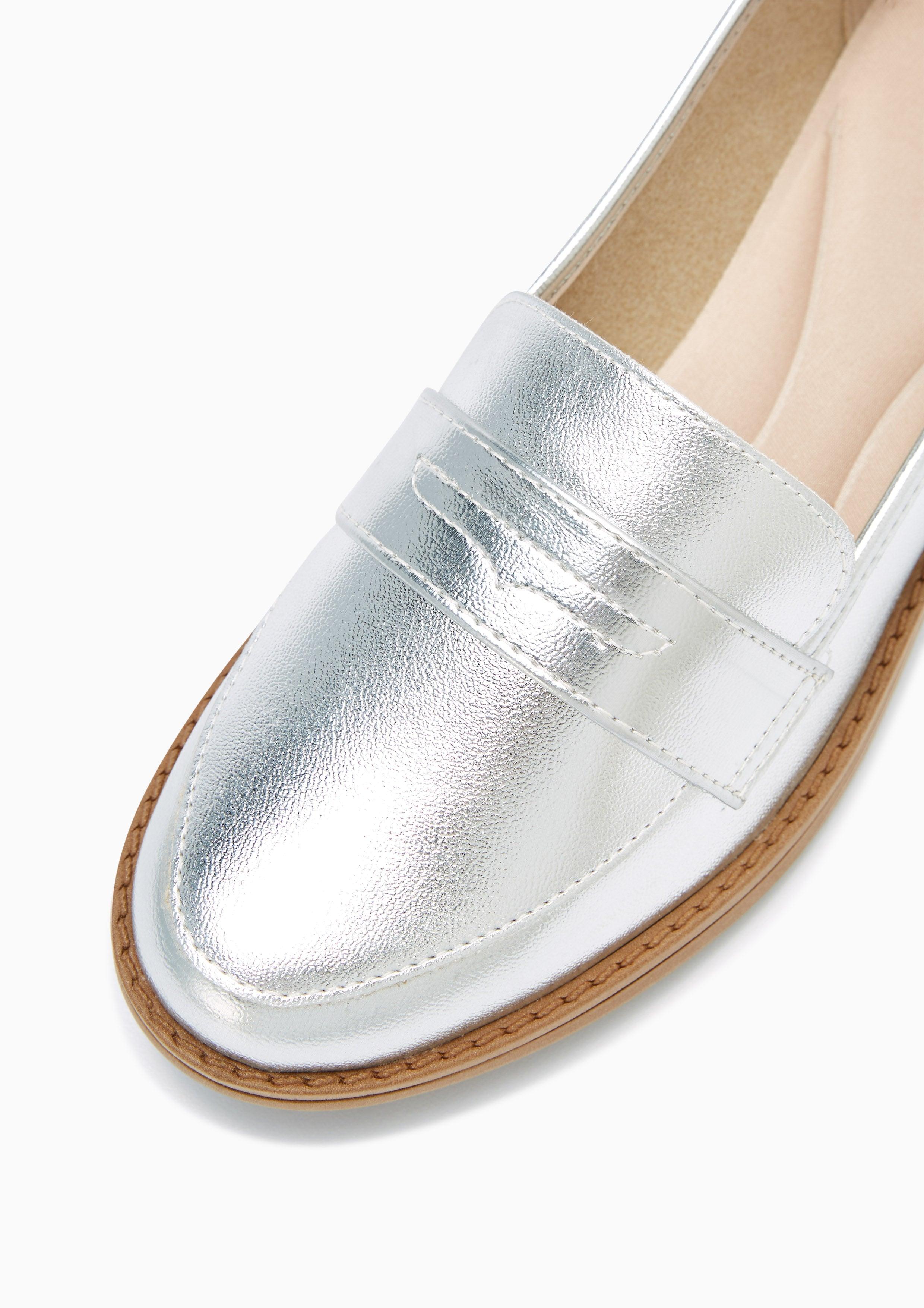 Banker Loafers Silver - Lyn TH