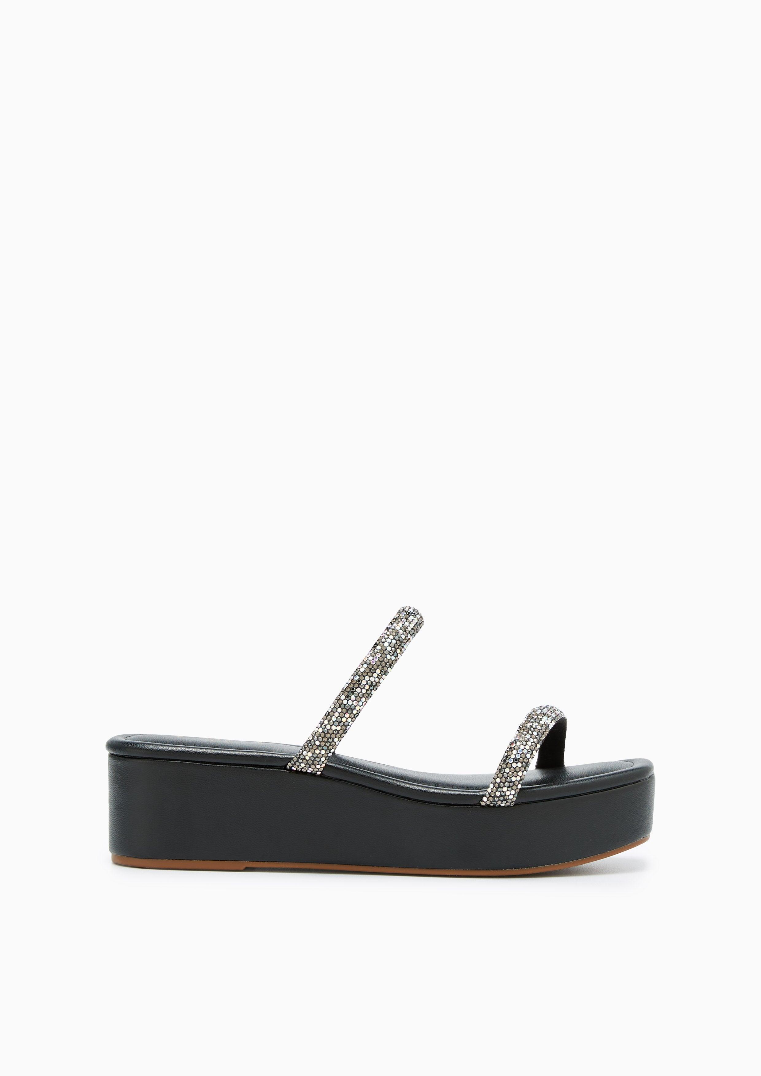 Bio Platform Sandals Black - Lyn TH