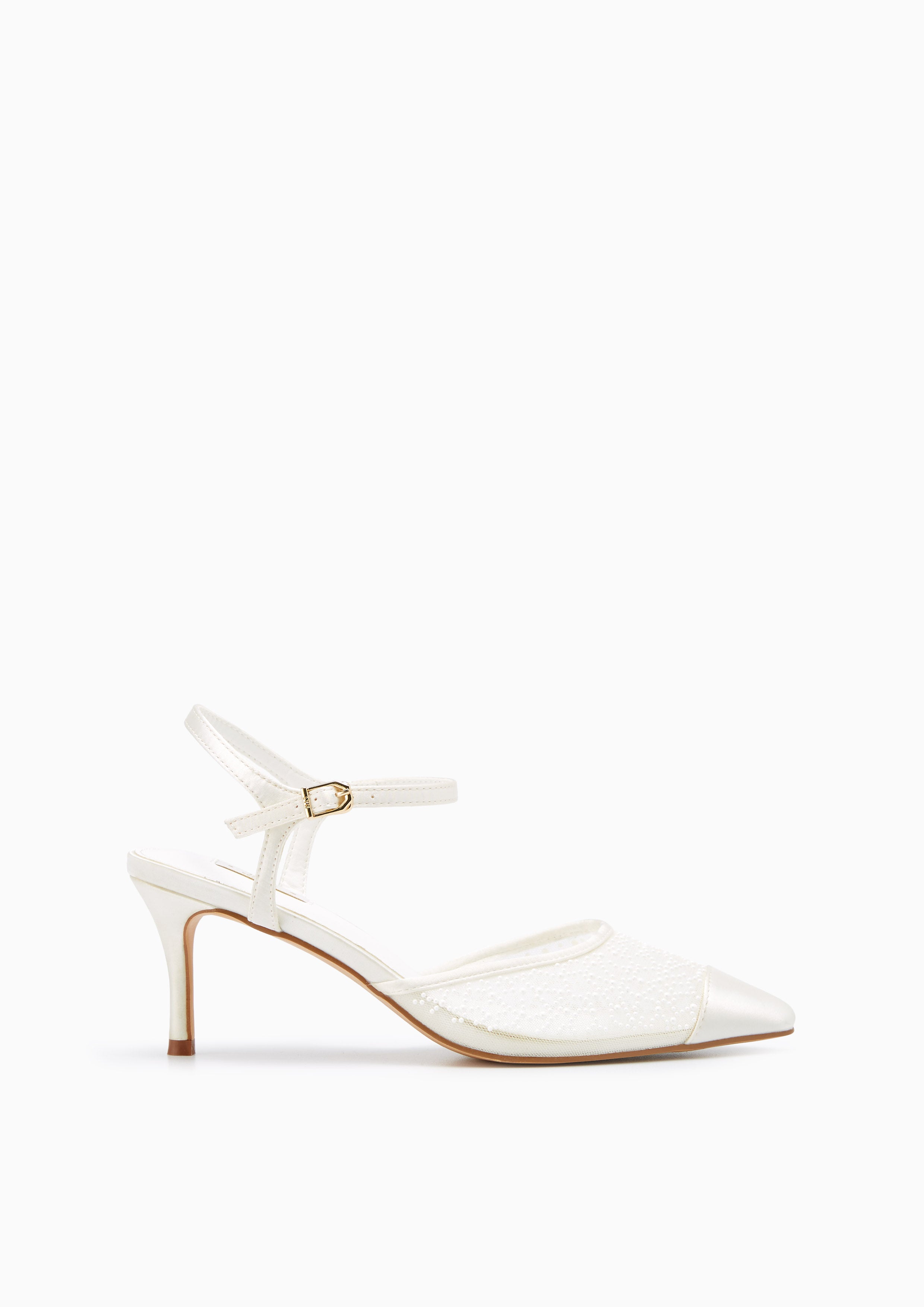 Bridemaids High Heel Slingbacks Ivory - Lyn TH